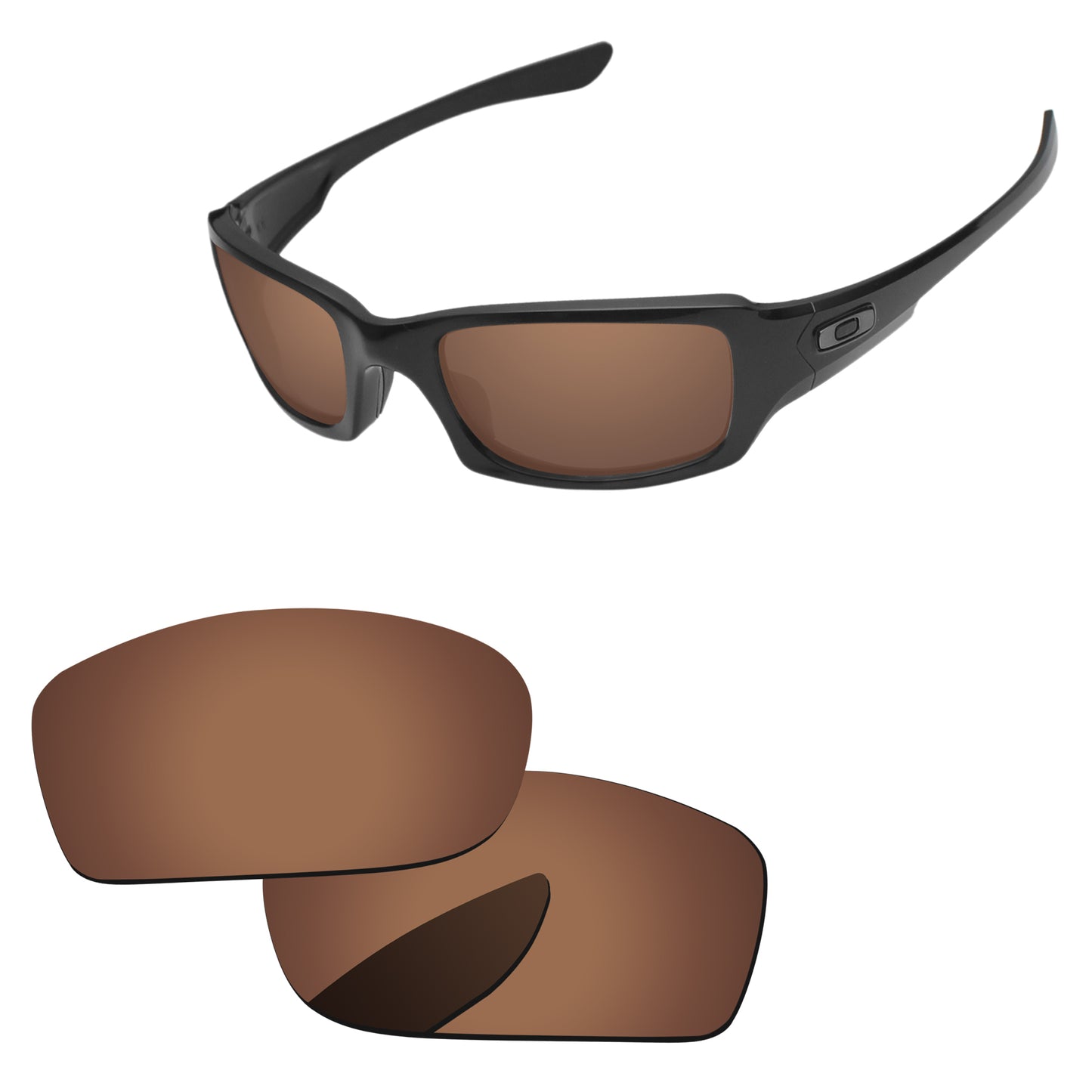 Replacement Lenses for Oakley Fives Squared Asian Fit
