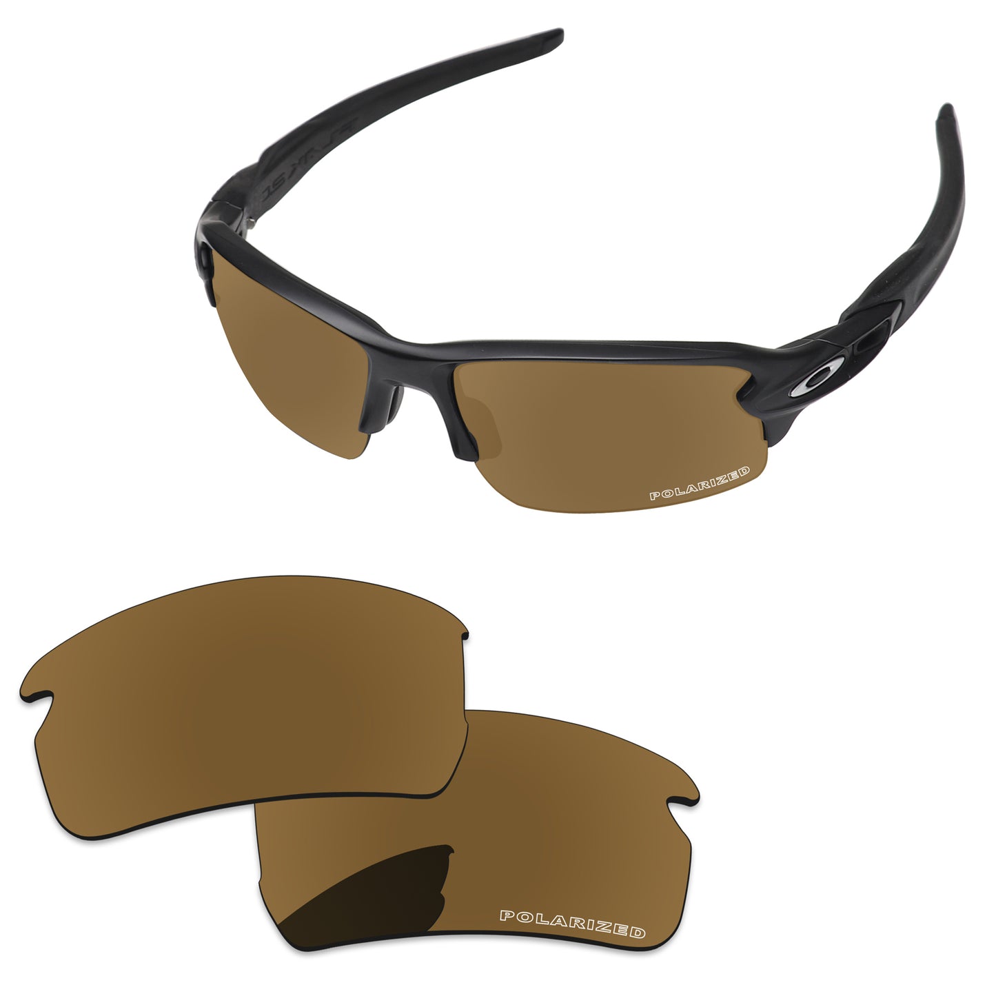 Replacement Lenses for Oakley Flak 2.0 Asian Fit