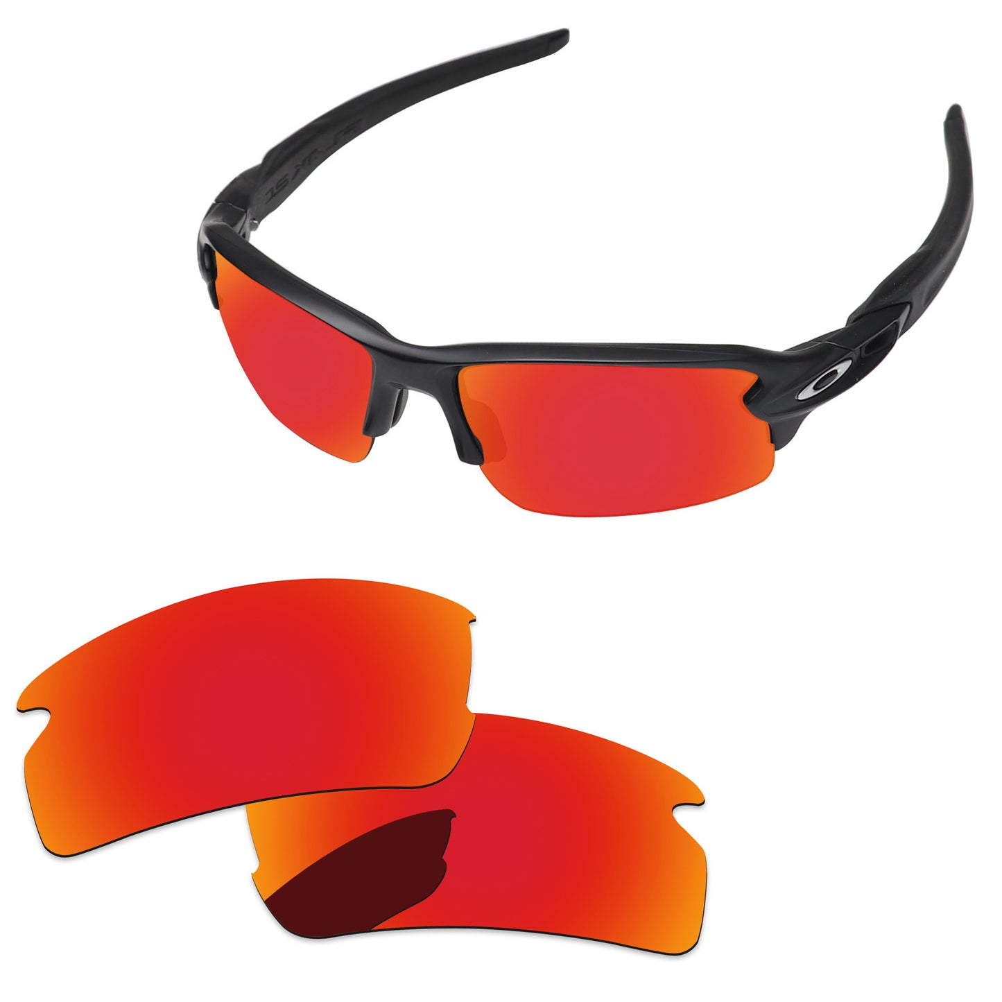 Replacement Lenses for Oakley Flak 2.0 Asian Fit
