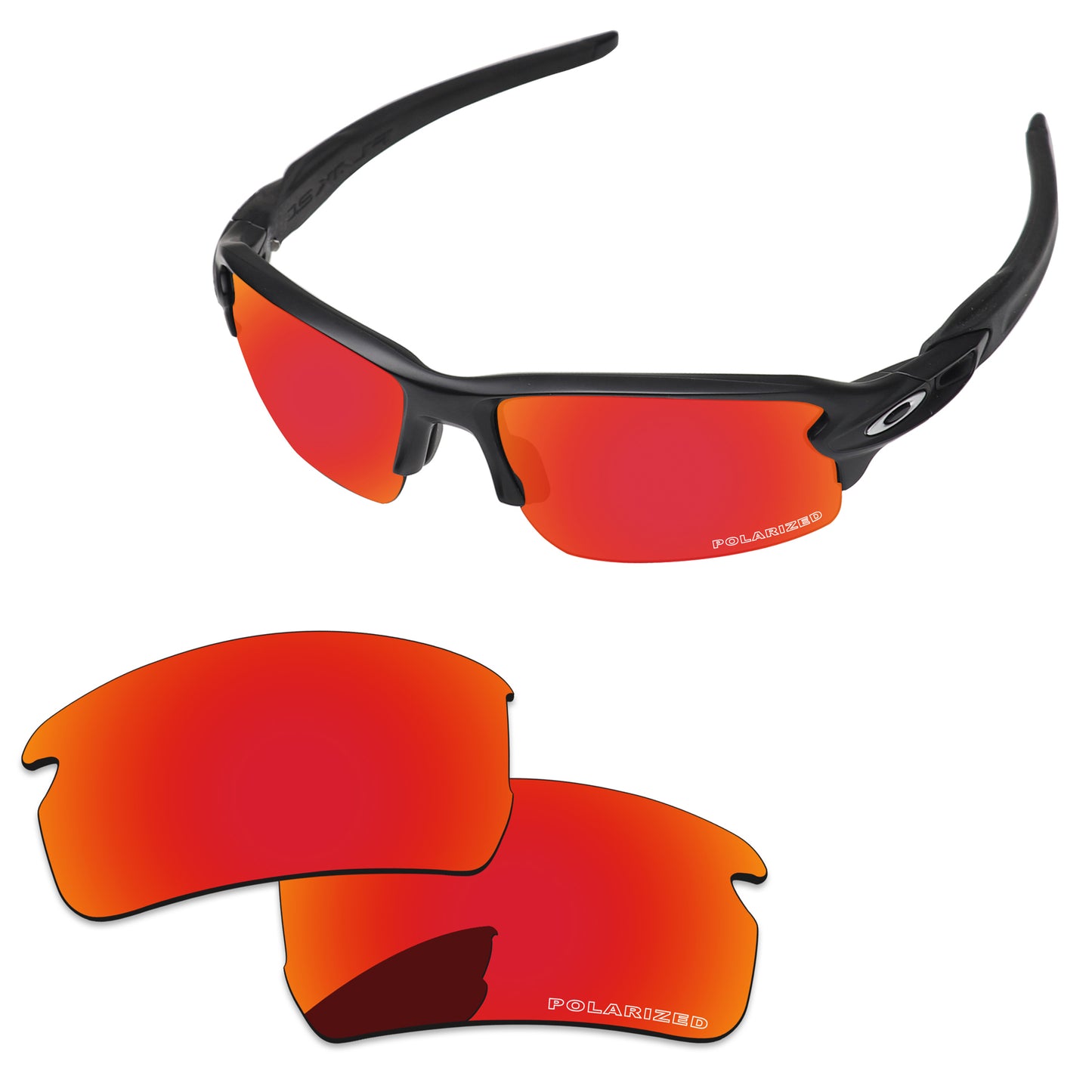 Replacement Lenses for Oakley Flak 2.0 Asian Fit