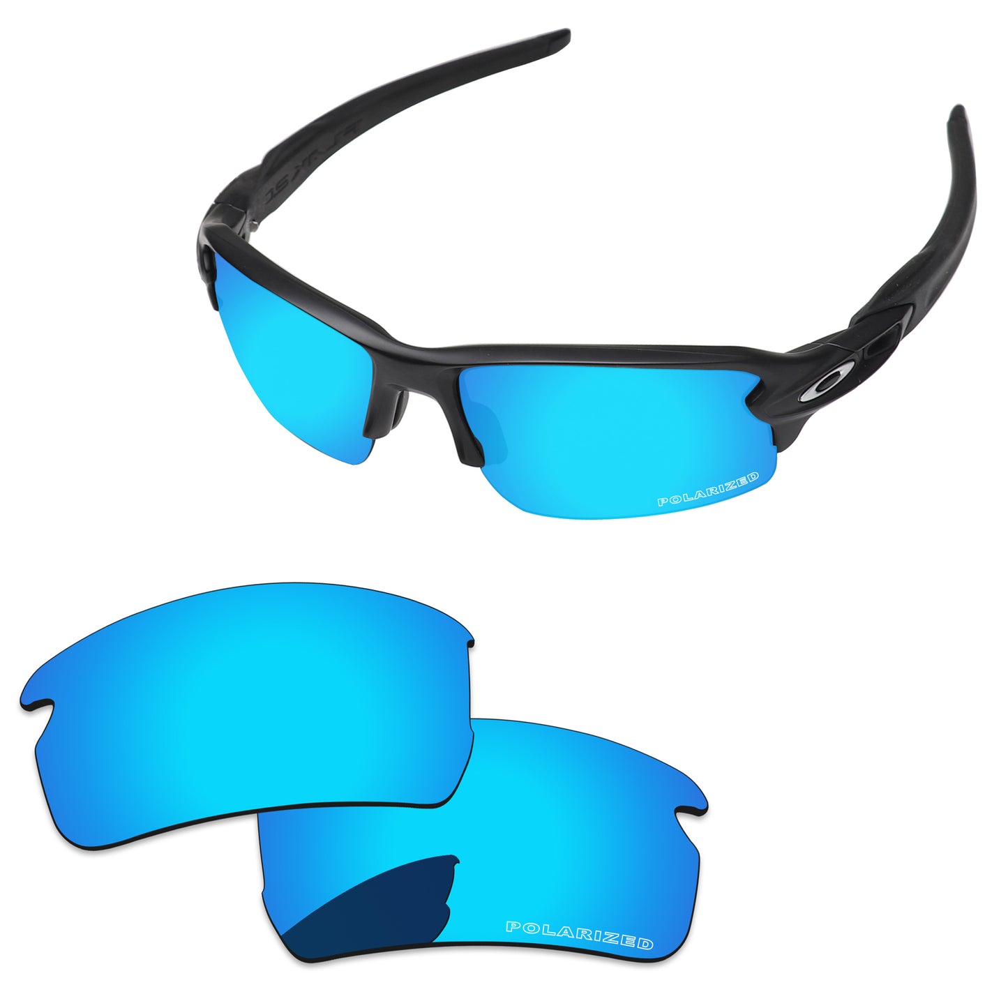 Replacement Lenses for Oakley Flak 2.0 Asian Fit