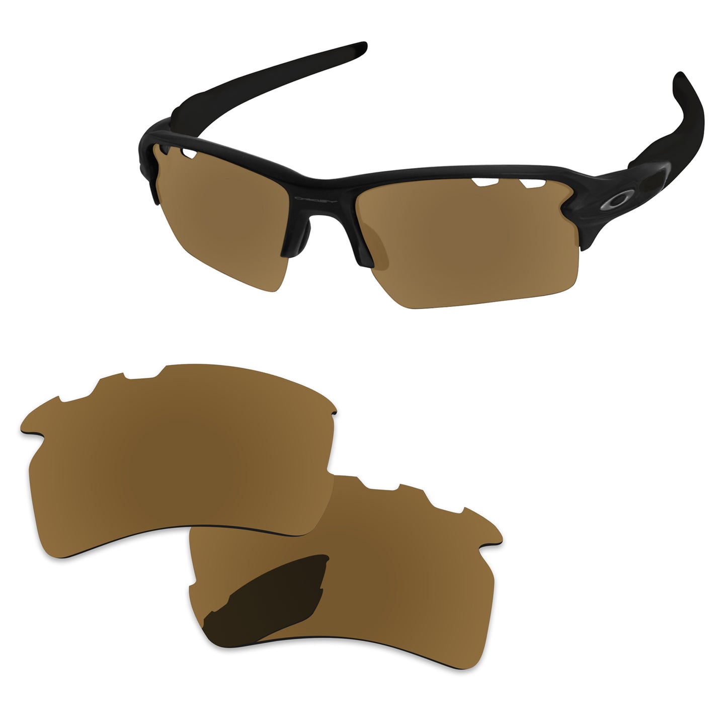 Replacement Lenses for Oakley Flak 2.0 XL Vented