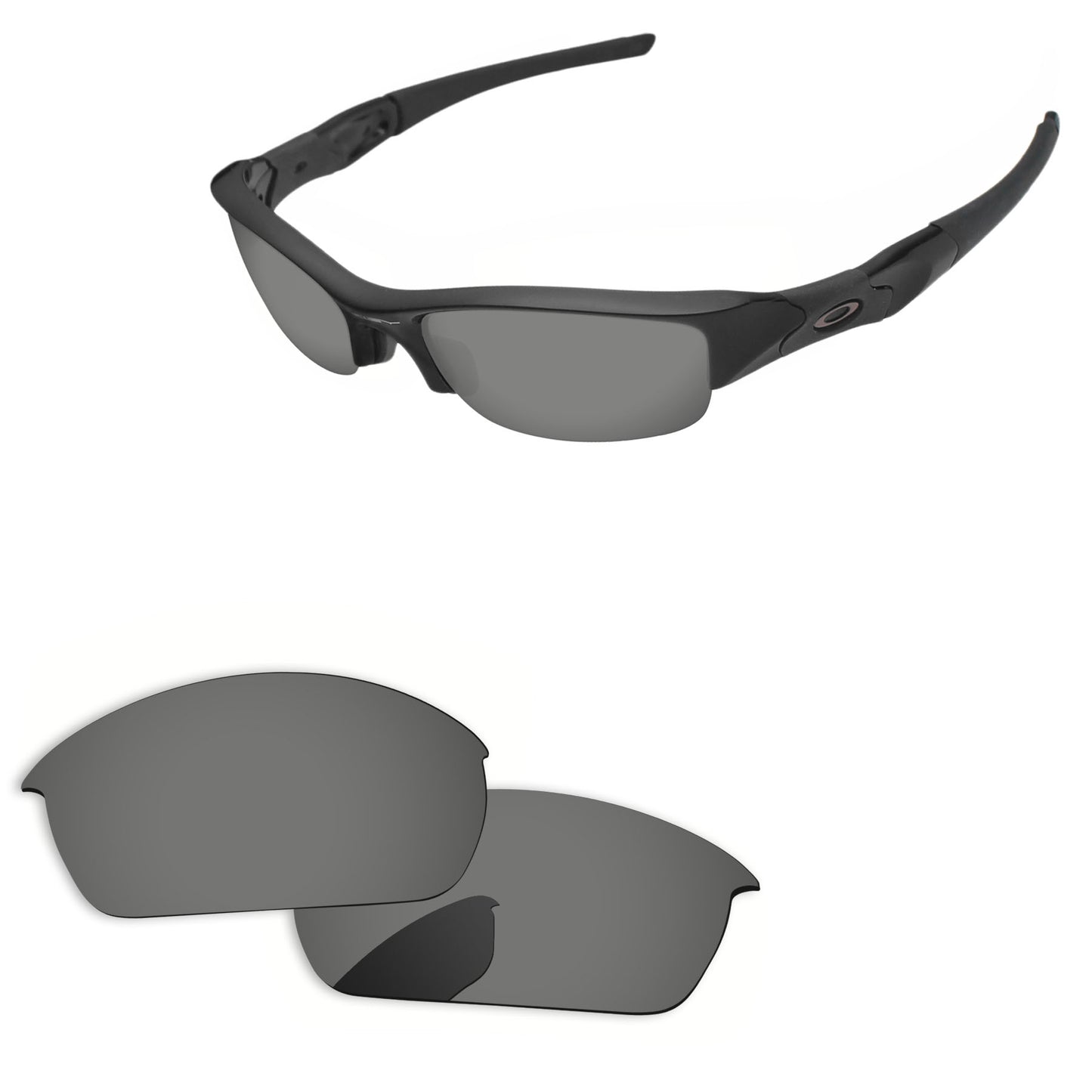 Replacement Lenses for Oakley Flak Jacket Asian Fit