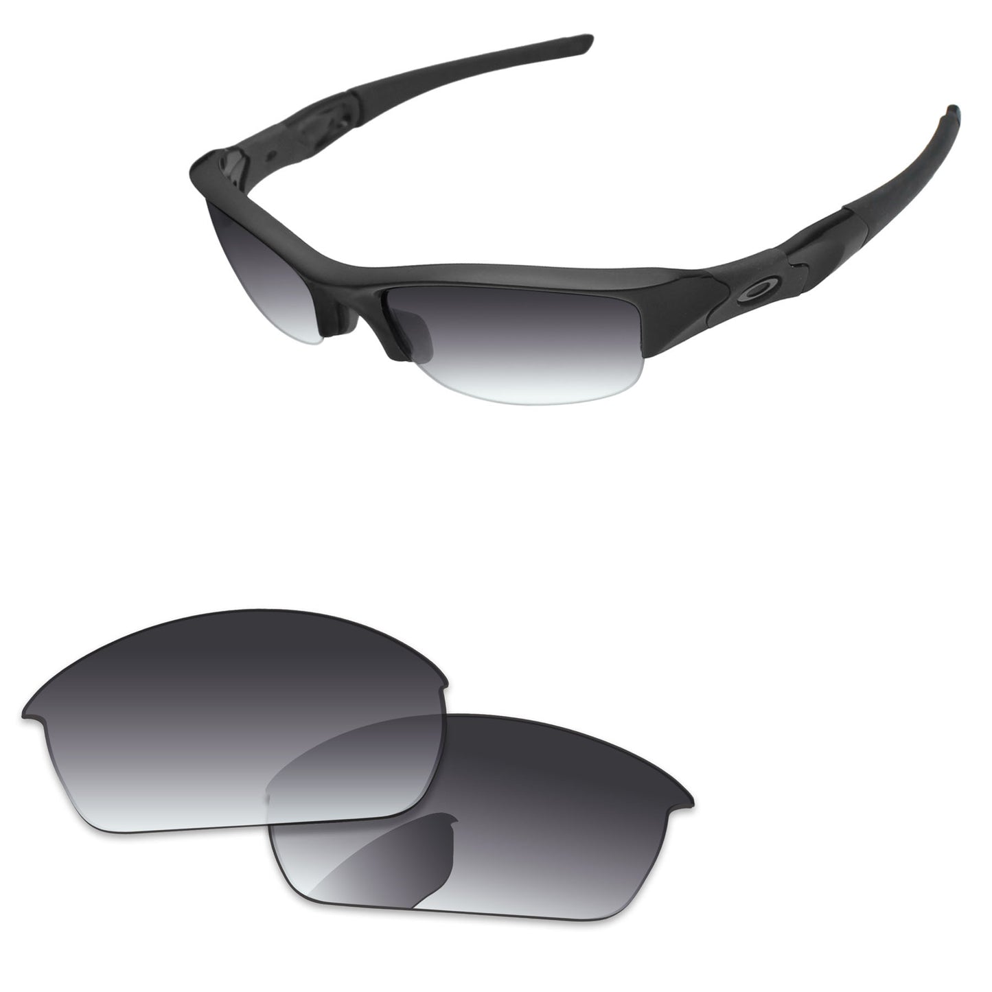 Replacement Lenses for Oakley Flak Jacket Asian Fit