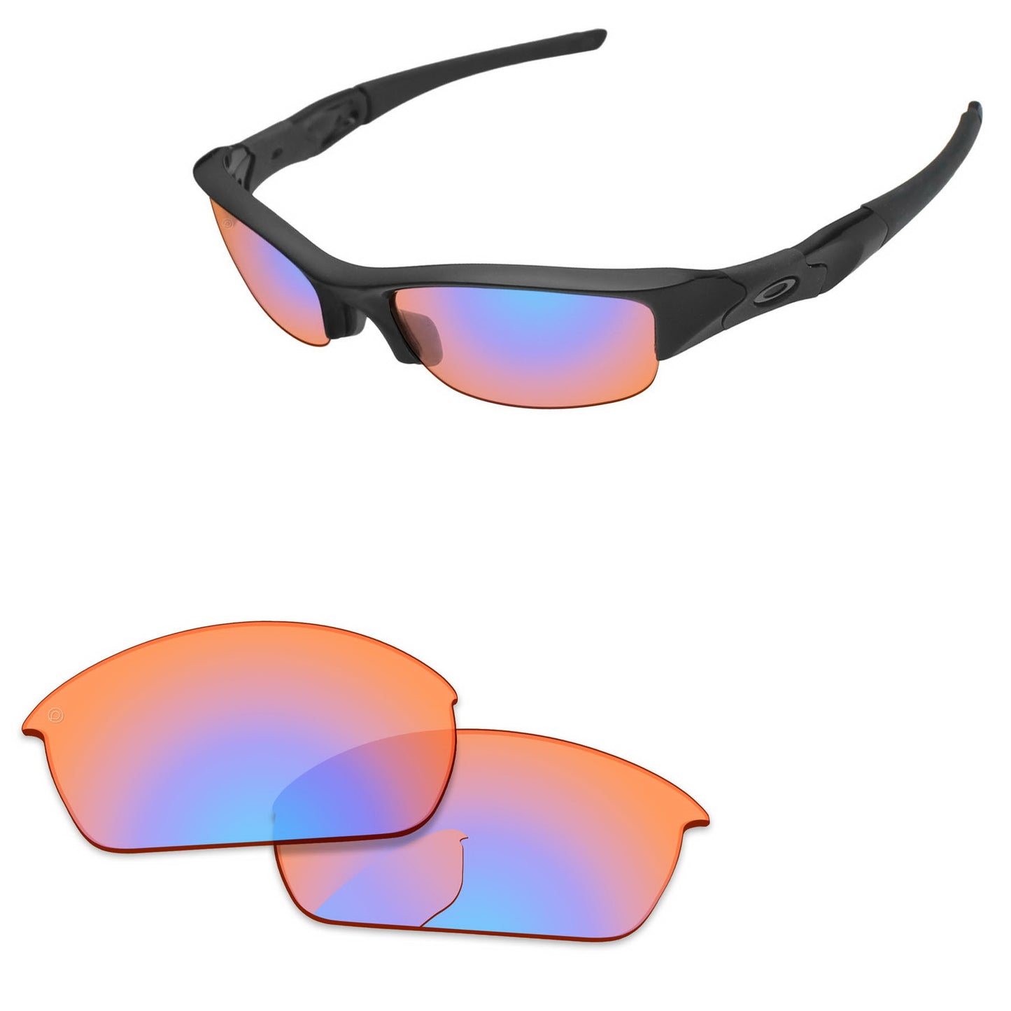 Replacement Lenses for Oakley Flak Jacket Asian Fit