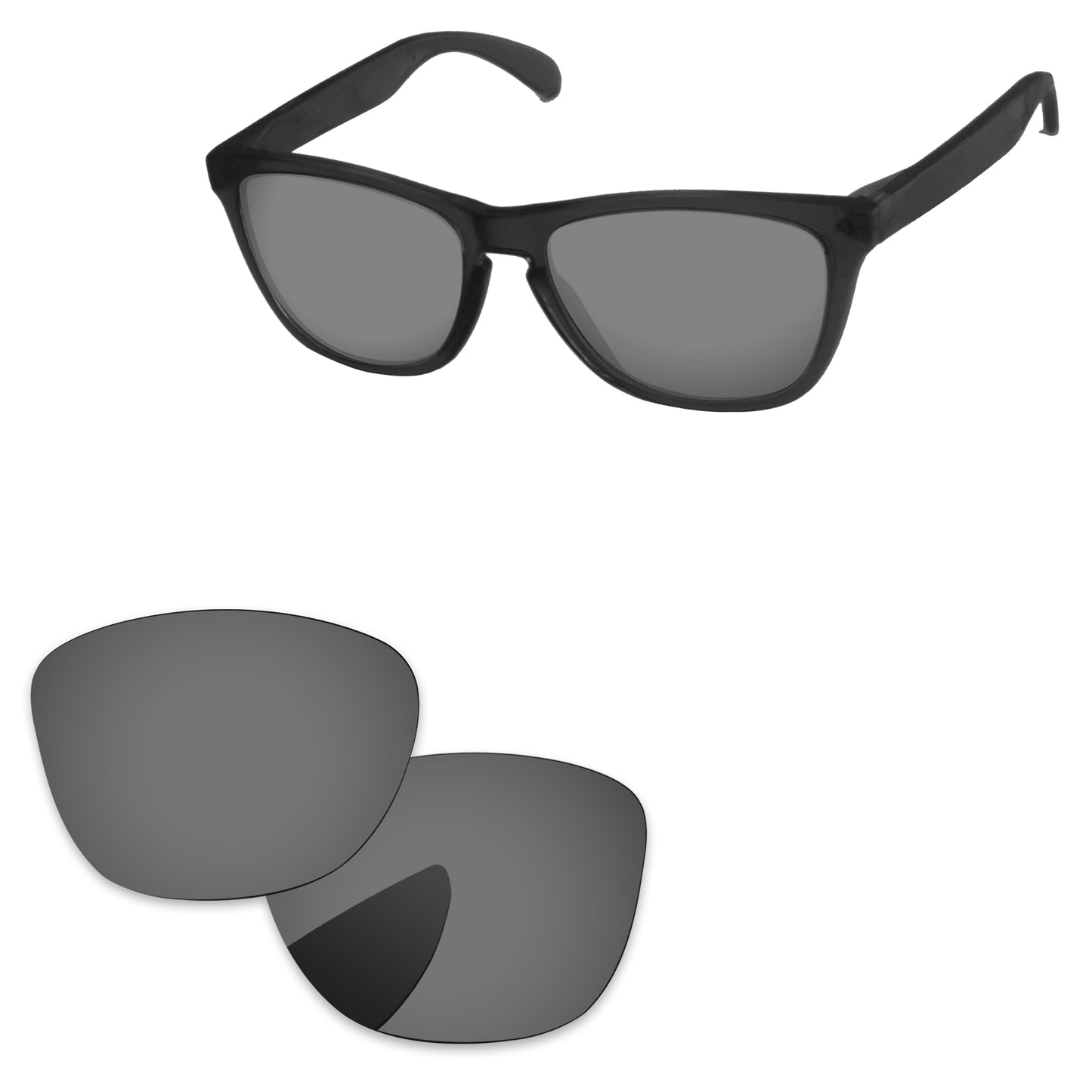 Replacement Lenses for Oakley Frogskins Asian Fit