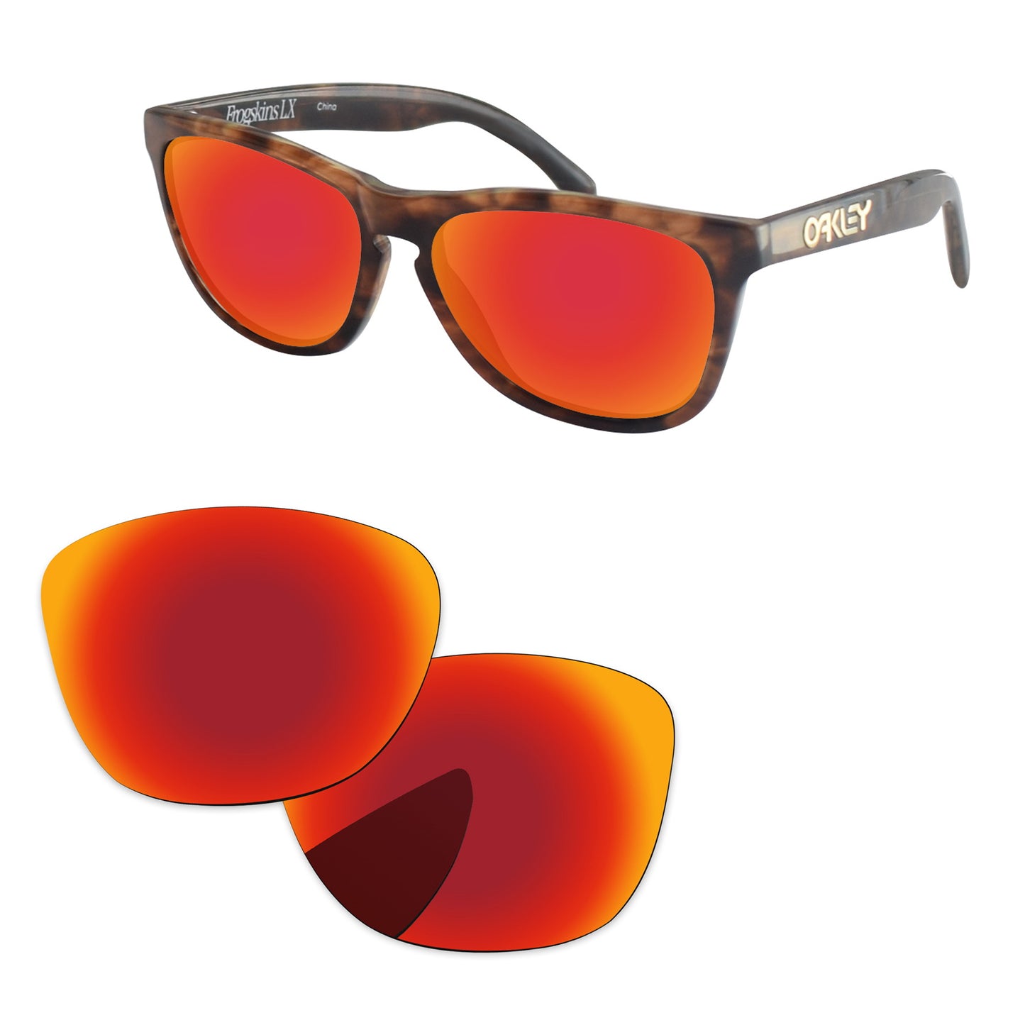 Replacement Lenses for Oakley Frogskins LX