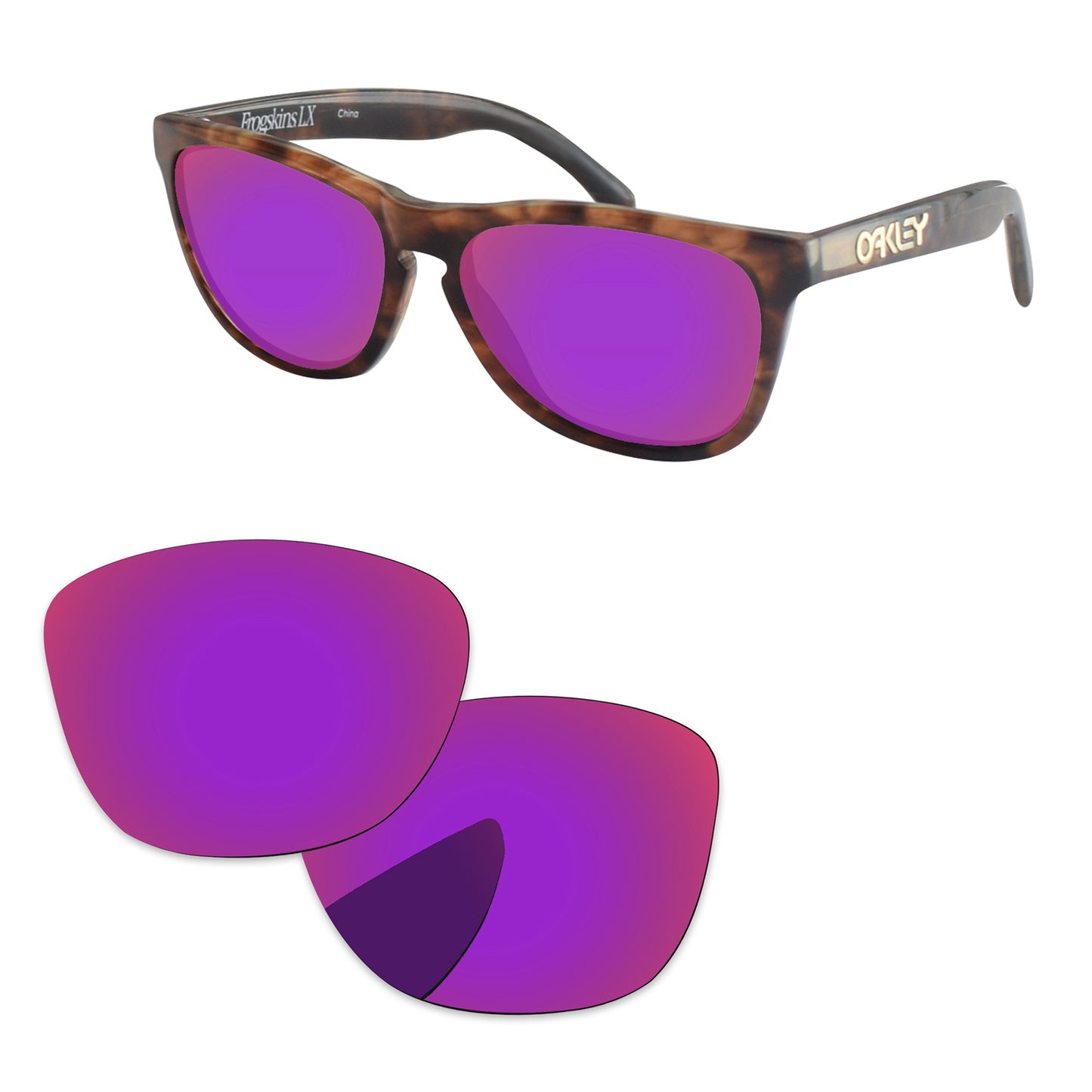 Replacement Lenses for Oakley Frogskins LX