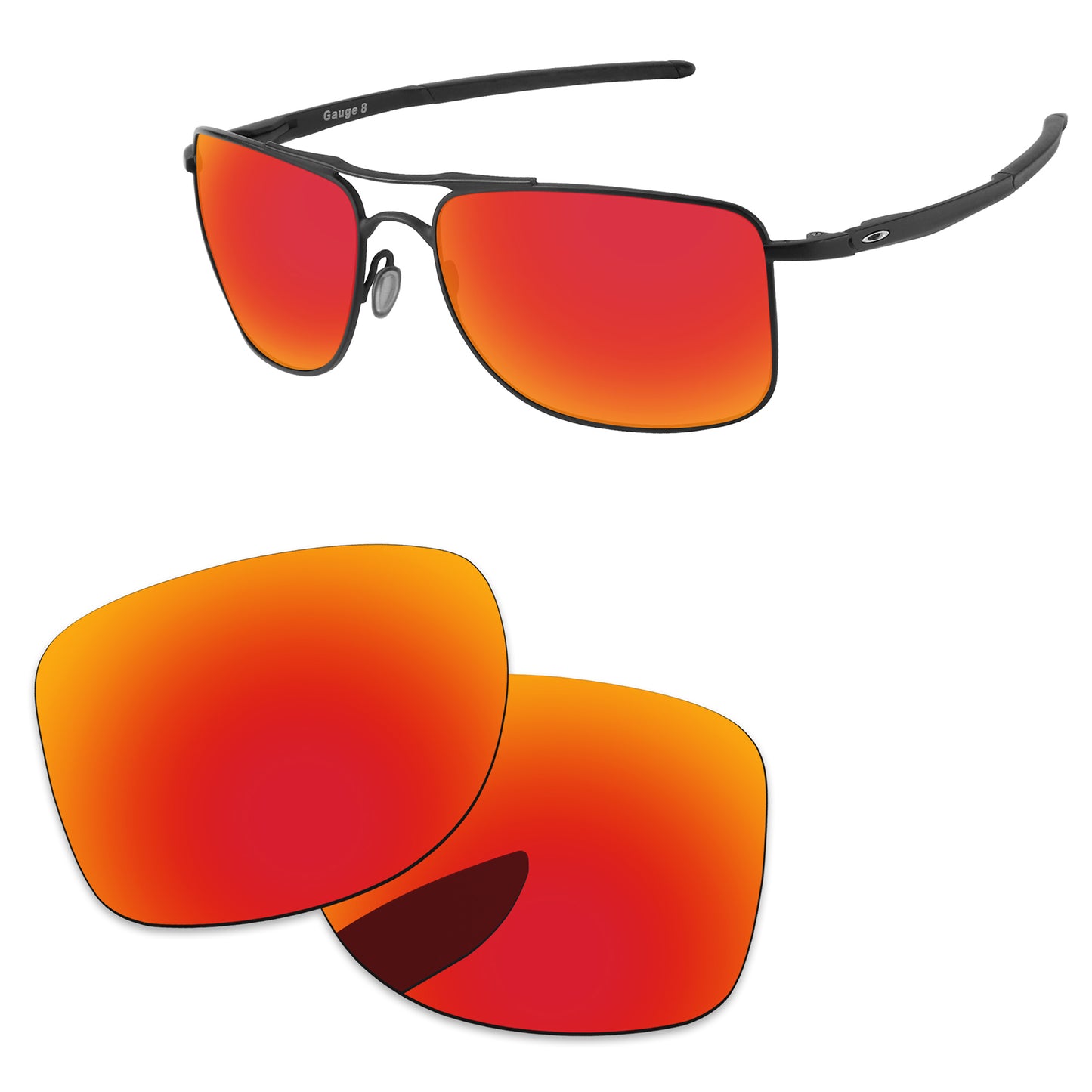 Replacement Lenses for Oakley Gauge 8 L