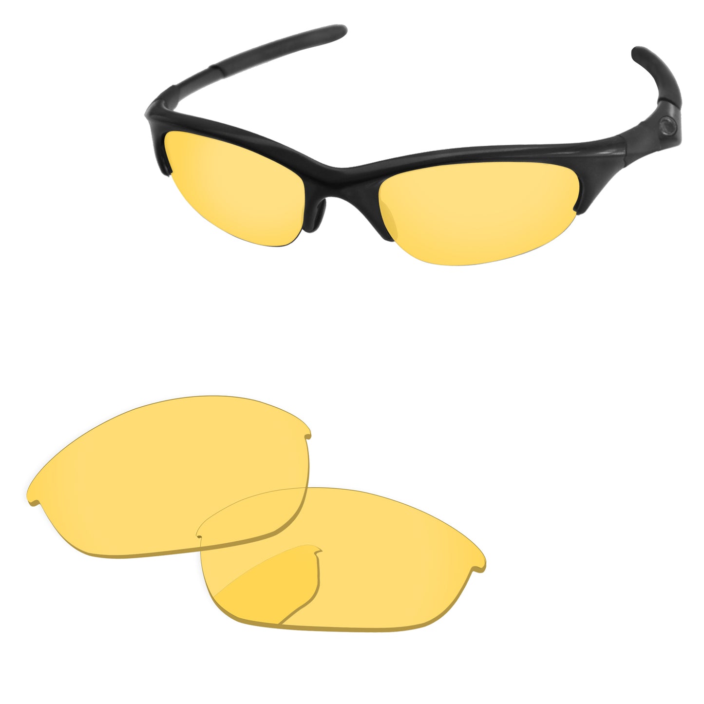 Replacement Lenses for Oakley Half Jacket Asian Fit