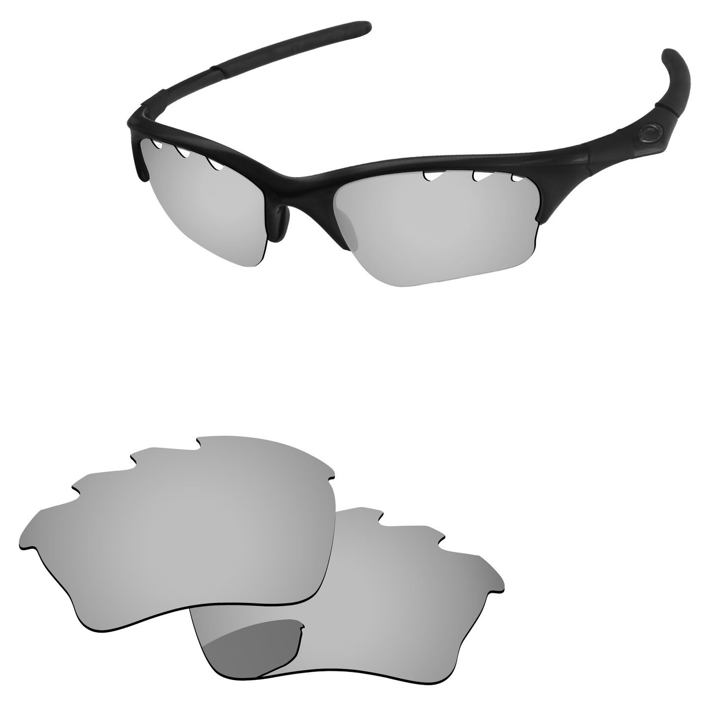 Replacement Lenses for Oakley Half Jacket XLJ Vented Asian Fit