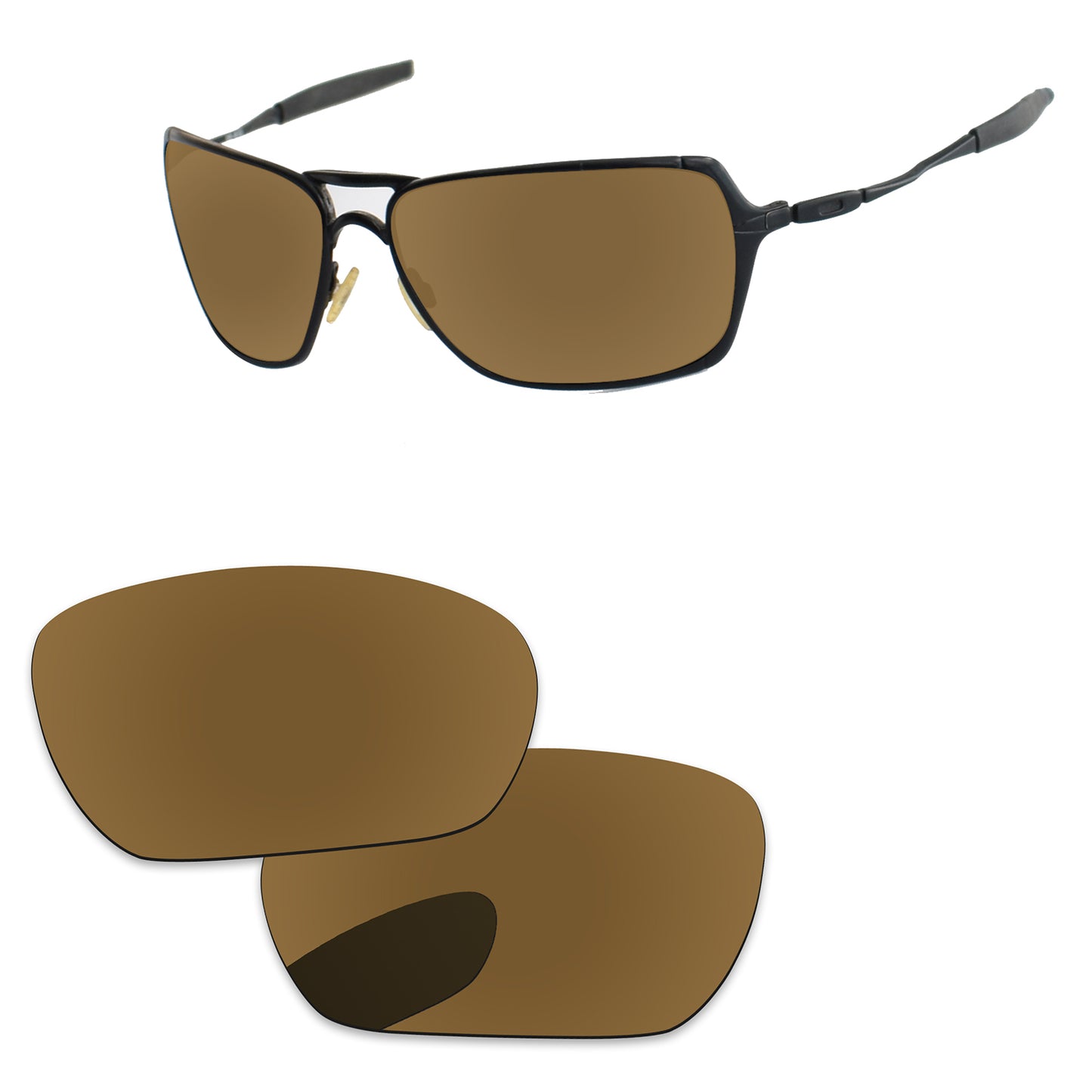 Replacement Lenses for Oakley Inmate Asian Fit