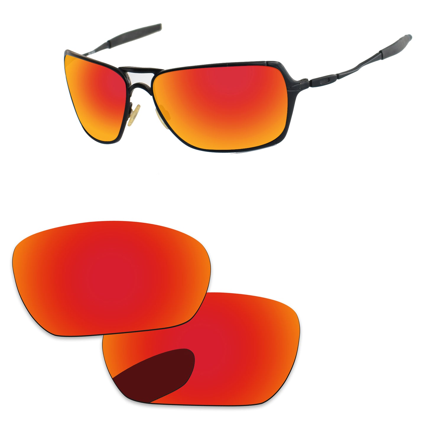 Replacement Lenses for Oakley Inmate Asian Fit