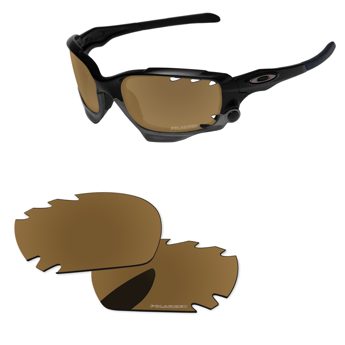Replacement Lenses for Oakley Racing Jacket Vented Asian Fit