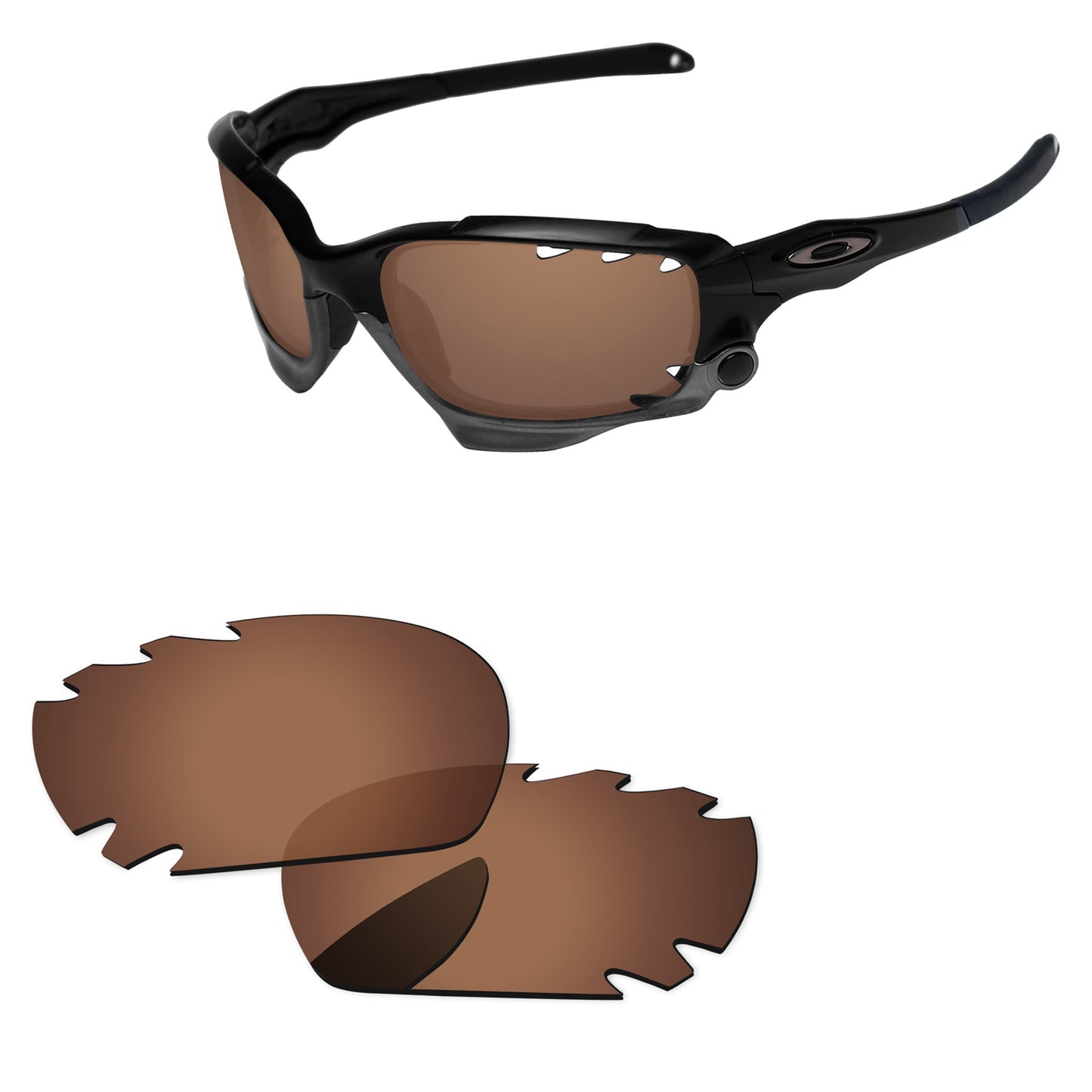 Replacement Lenses for Oakley Racing Jacket Vented Asian Fit
