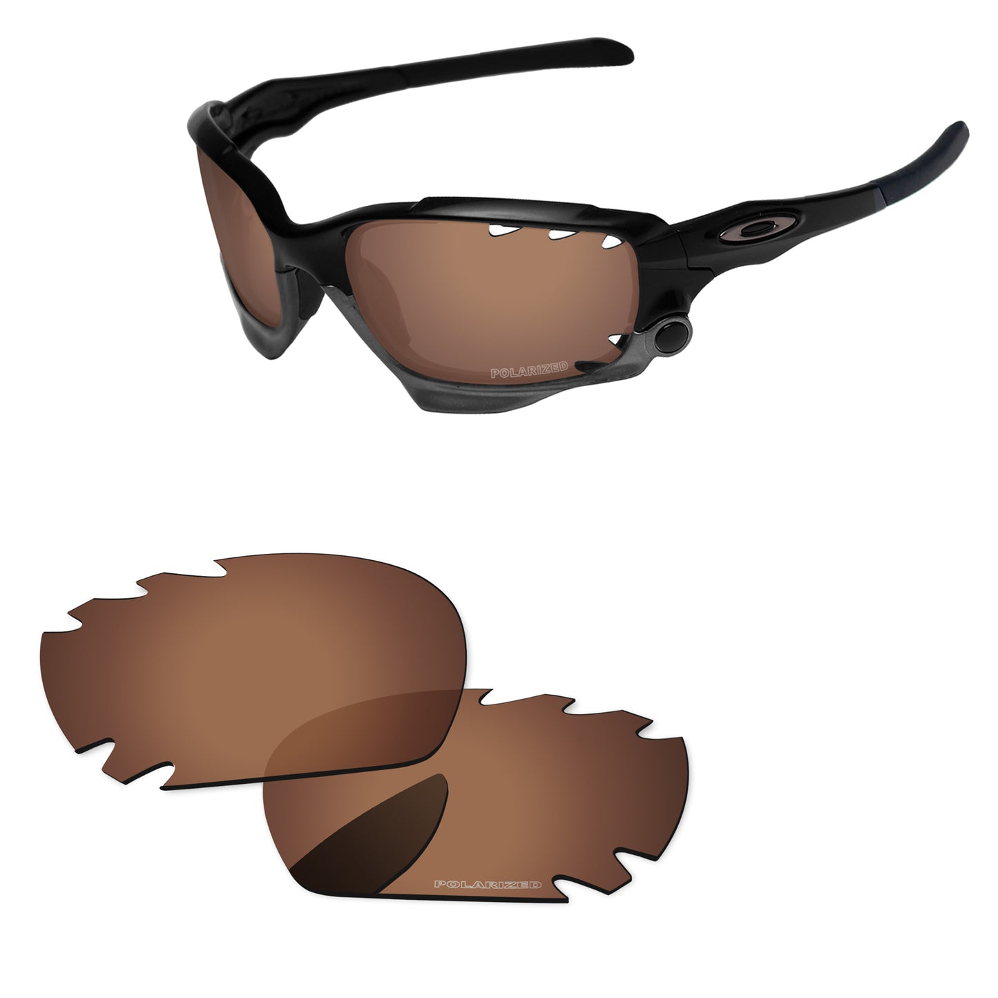 Replacement Lenses for Oakley Racing Jacket Vented Asian Fit