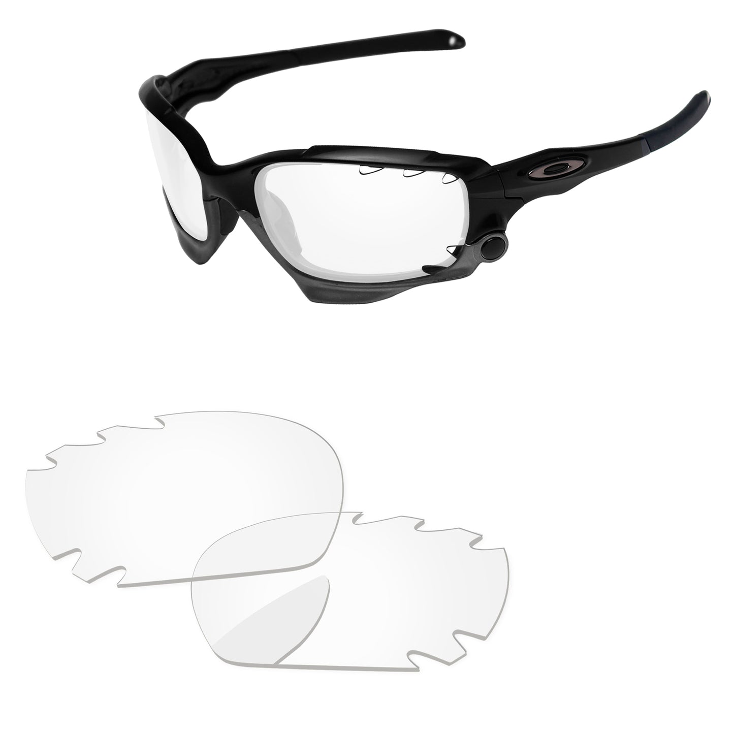Replacement Lenses for Oakley Racing Jacket Vented Asian Fit