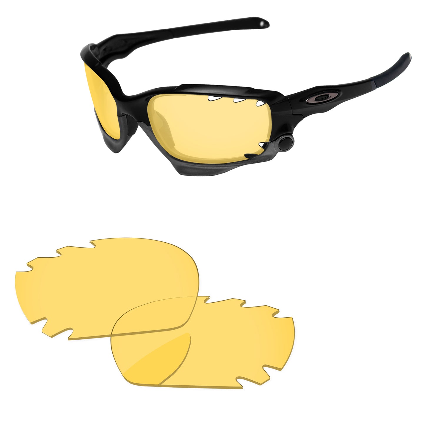 Replacement Lenses for Oakley Racing Jacket Vented Asian Fit