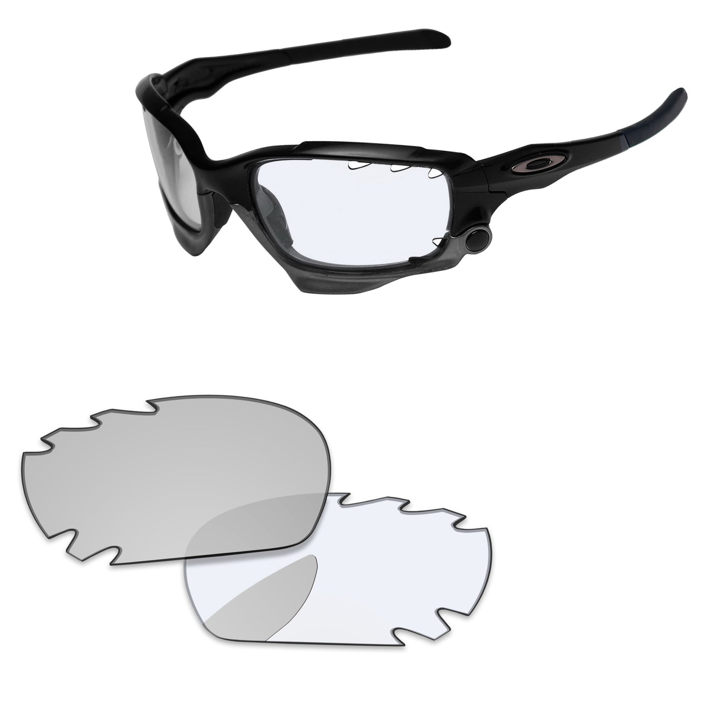 Replacement Lenses for Oakley Racing Jacket Vented Asian Fit