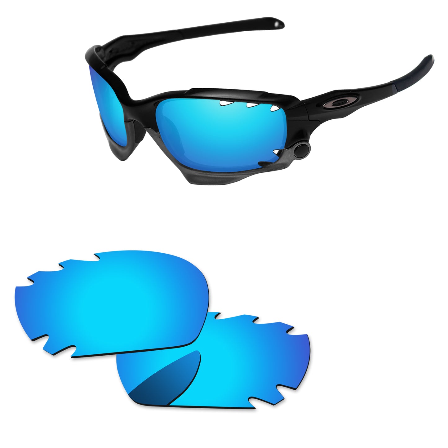 Replacement Lenses for Oakley Racing Jacket Vented Asian Fit