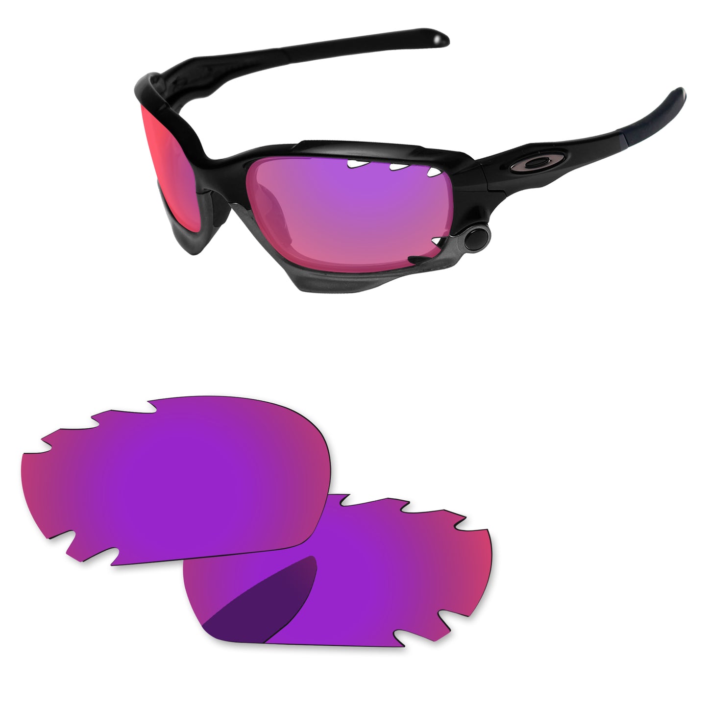 Replacement Lenses for Oakley Racing Jacket Vented Asian Fit