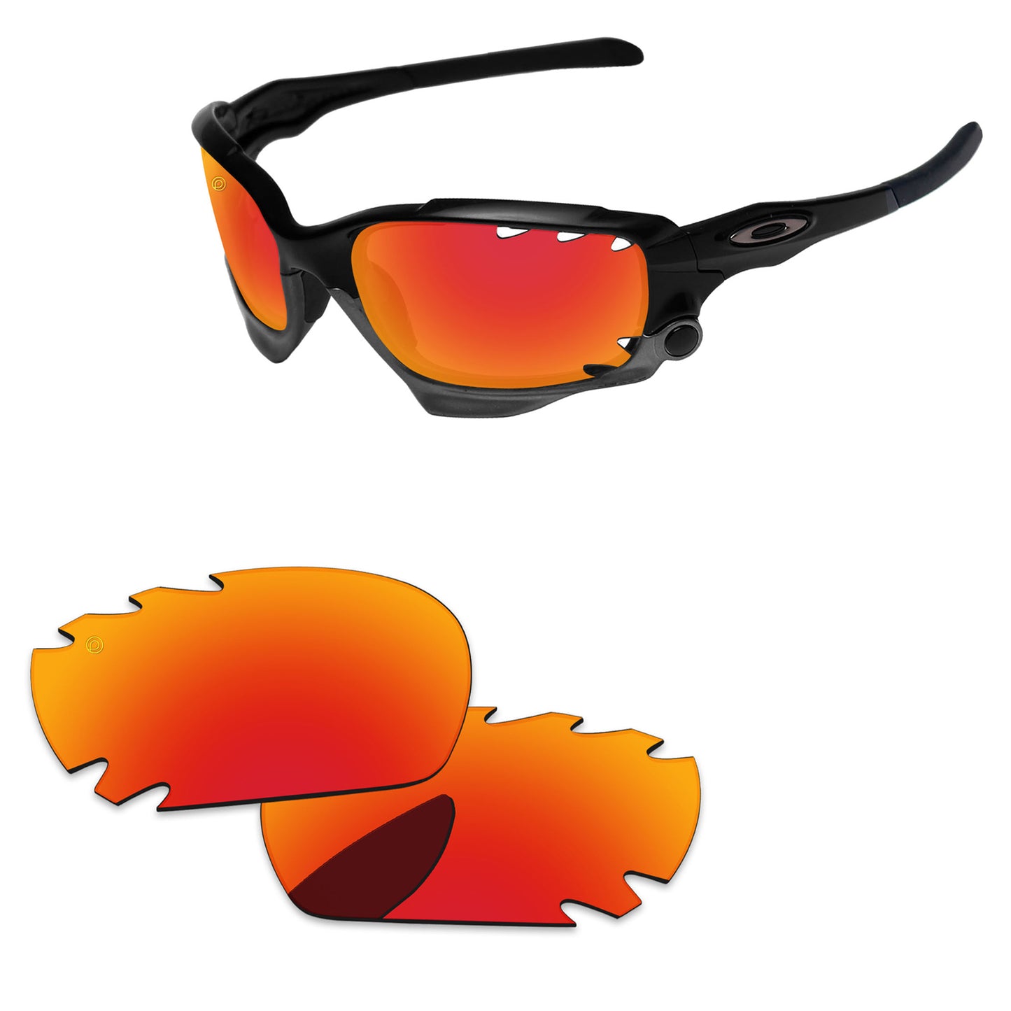Replacement Lenses for Oakley Racing Jacket Vented Asian Fit