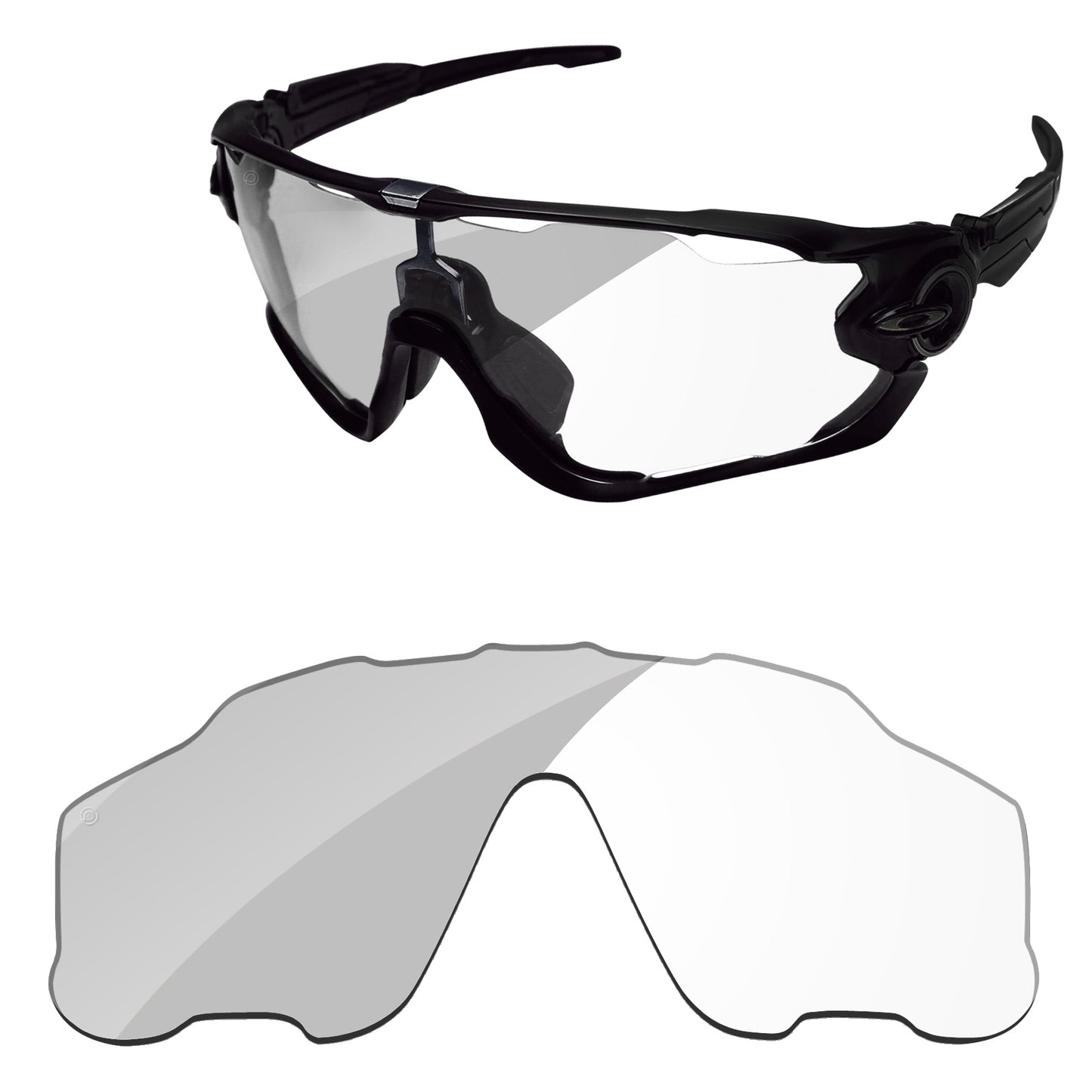 Replacement Lenses for Oakley Jawbreaker Asian Fit