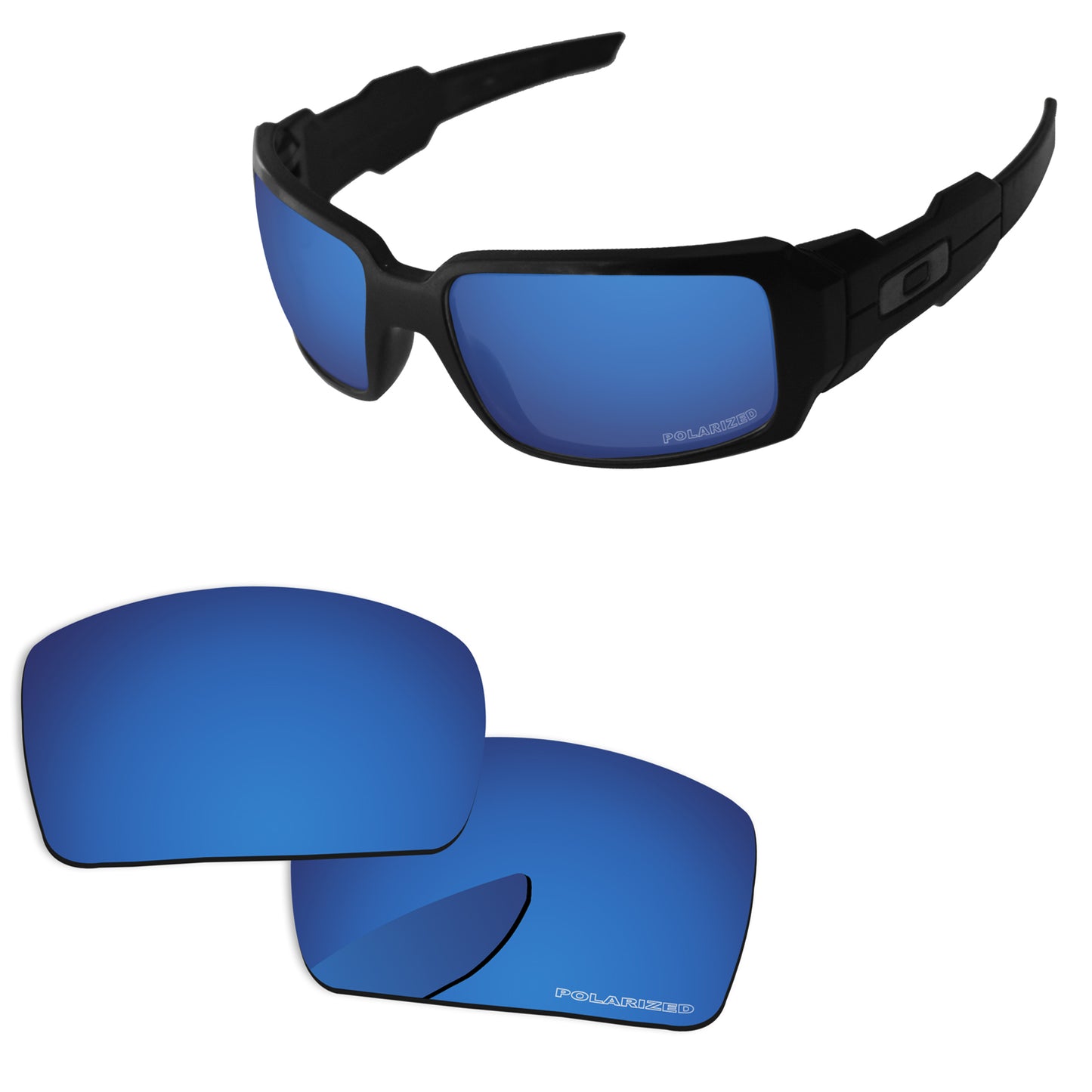 Replacement Lenses for Oakley Oil Drum