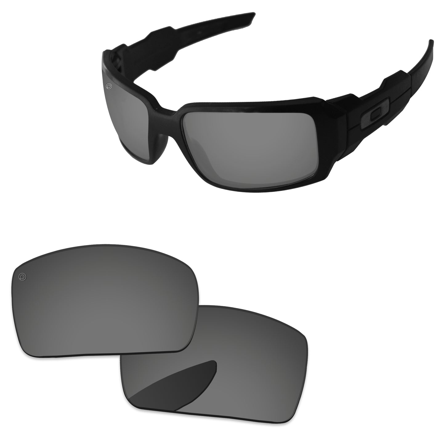 Replacement Lenses for Oakley Oil Drum