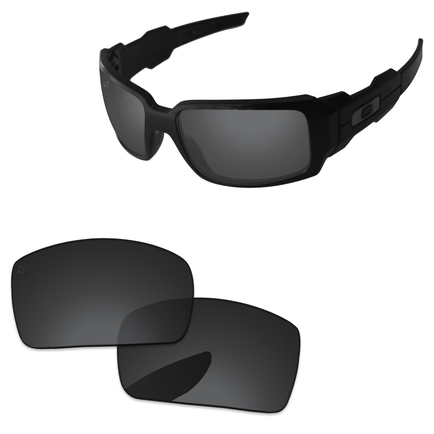 Replacement Lenses for Oakley Oil Drum