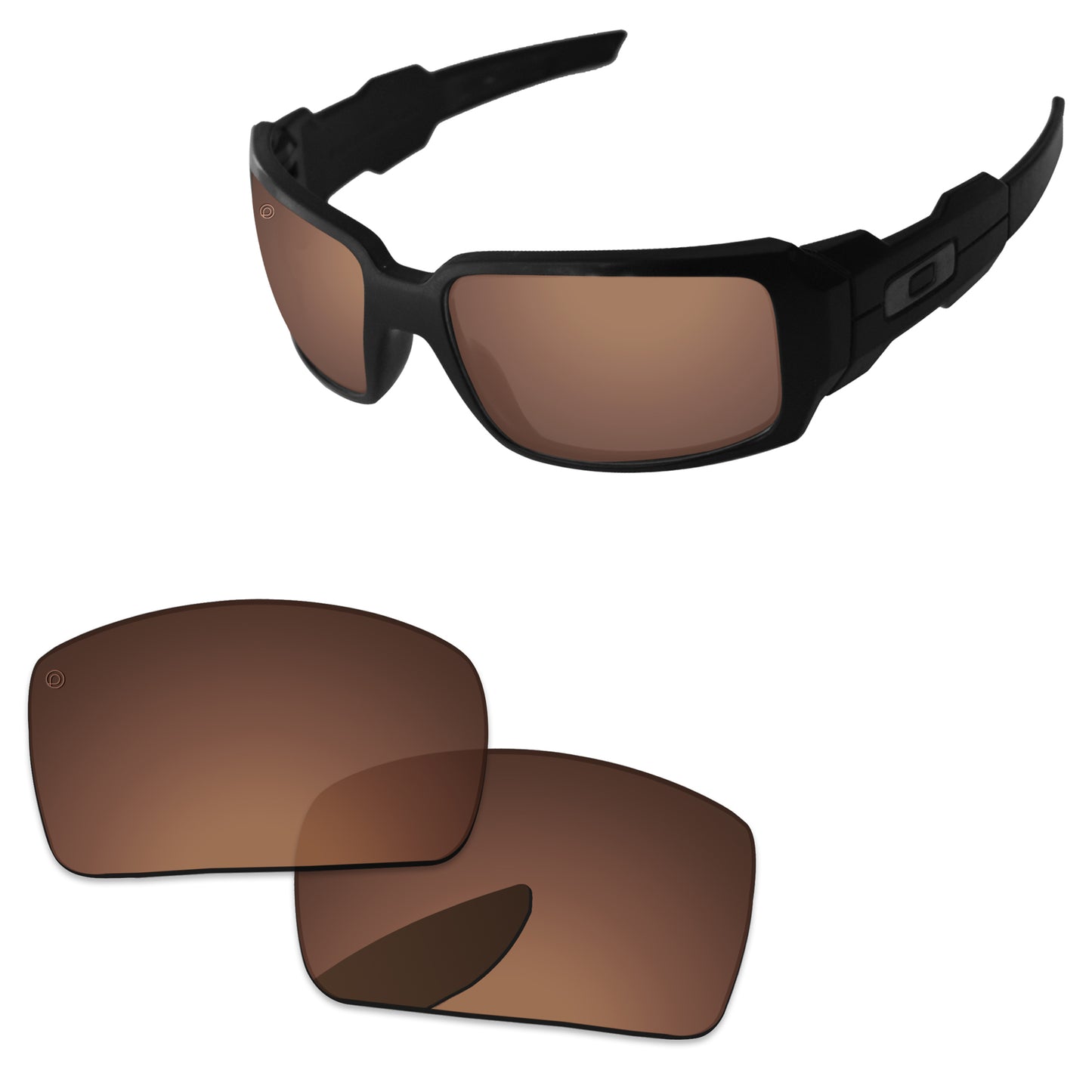 Replacement Lenses for Oakley Oil Drum