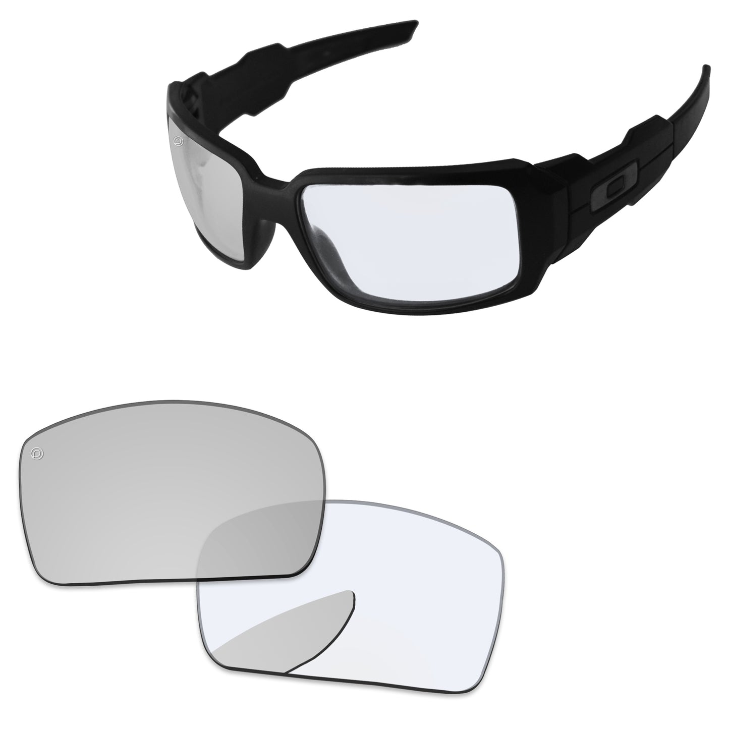 Replacement Lenses for Oakley Oil Drum