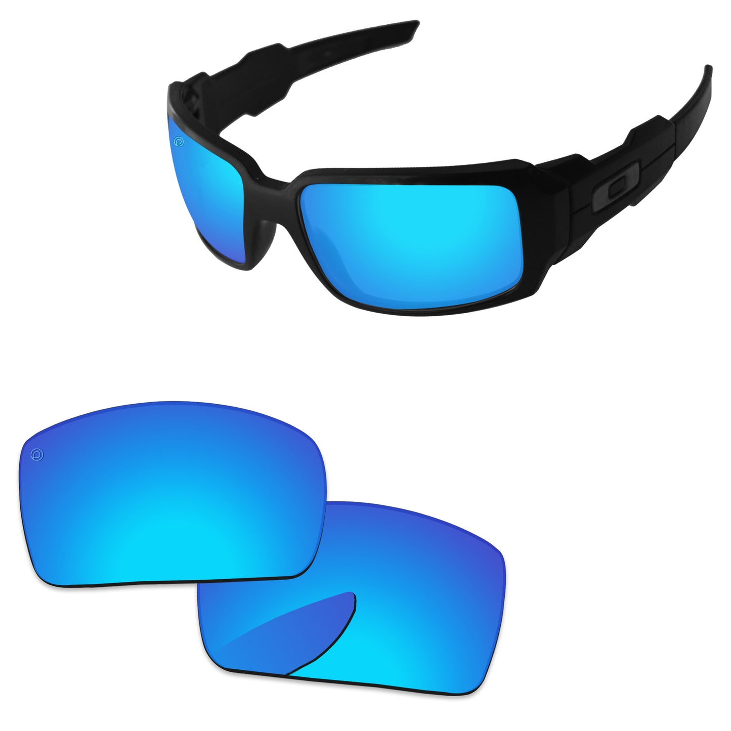 Replacement Lenses for Oakley Oil Drum