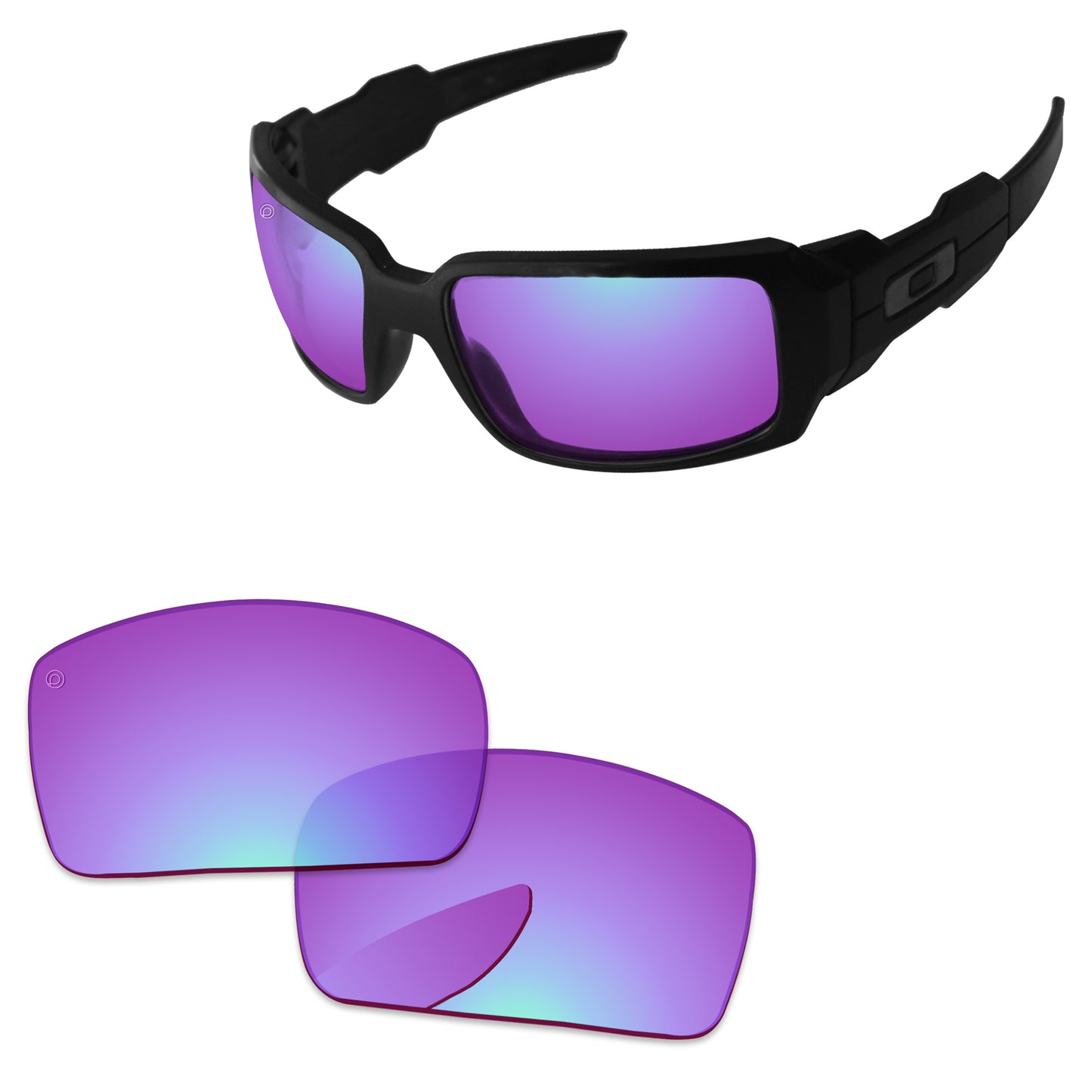 Replacement Lenses for Oakley Oil Drum