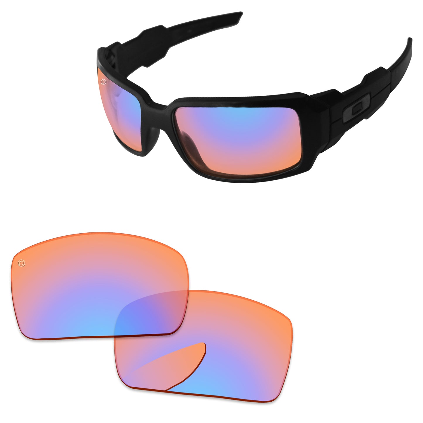 Replacement Lenses for Oakley Oil Drum