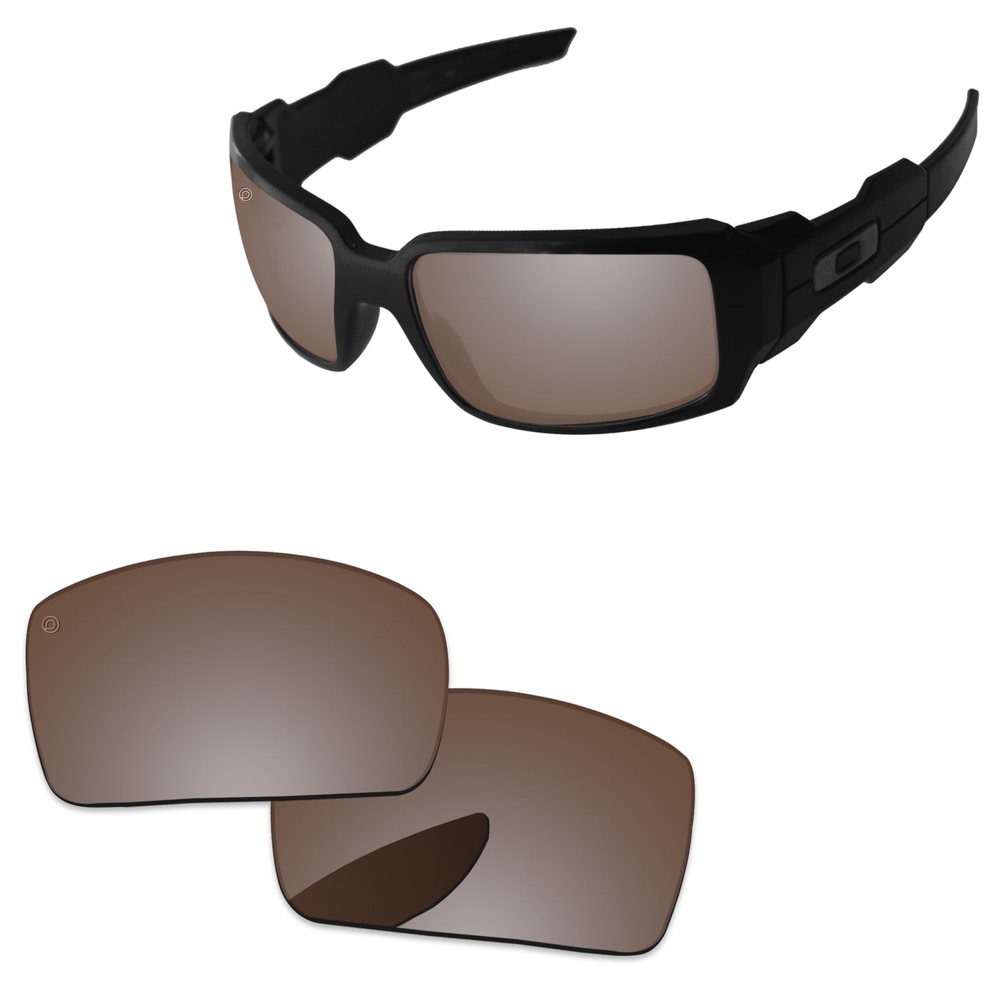 Replacement Lenses for Oakley Oil Drum