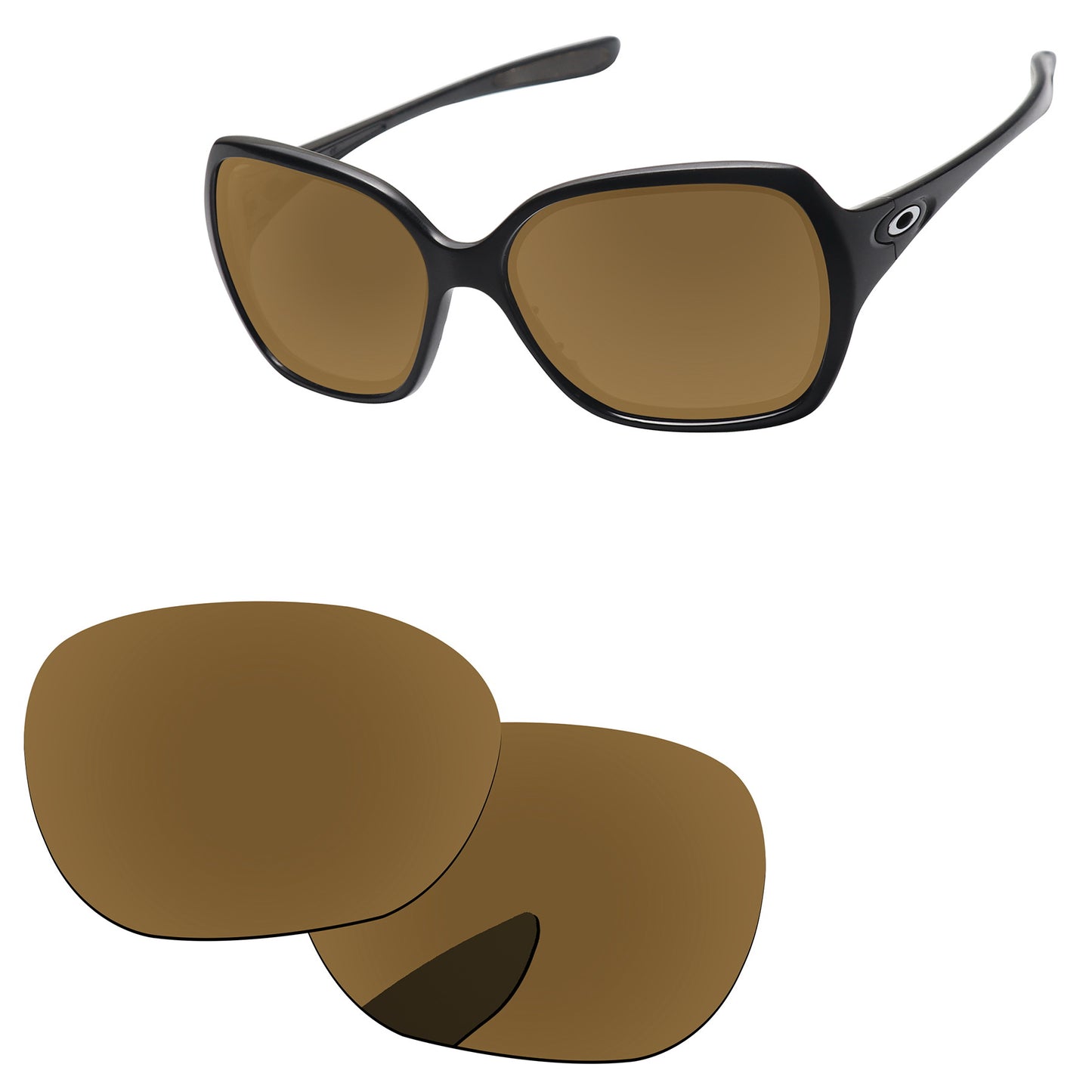 Replacement Lenses for Oakley Overtime Asian Fit