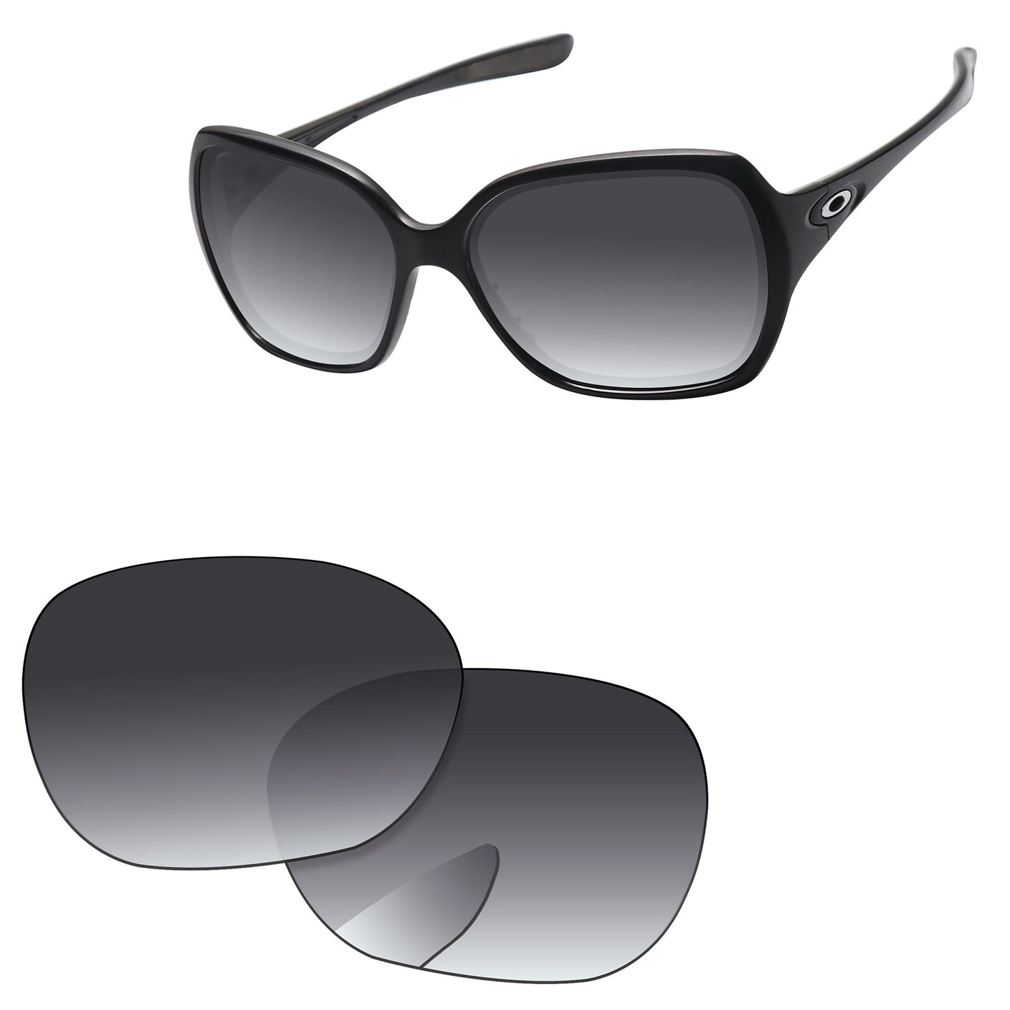 Replacement Lenses for Oakley Overtime Asian Fit