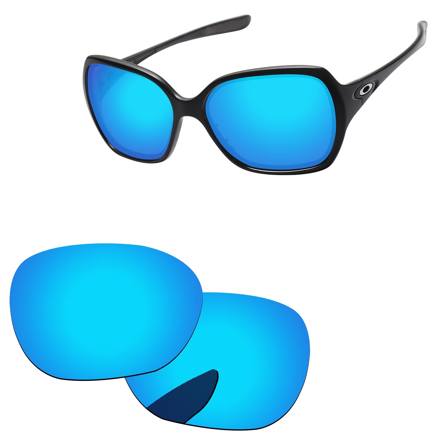 Replacement Lenses for Oakley Overtime Asian Fit