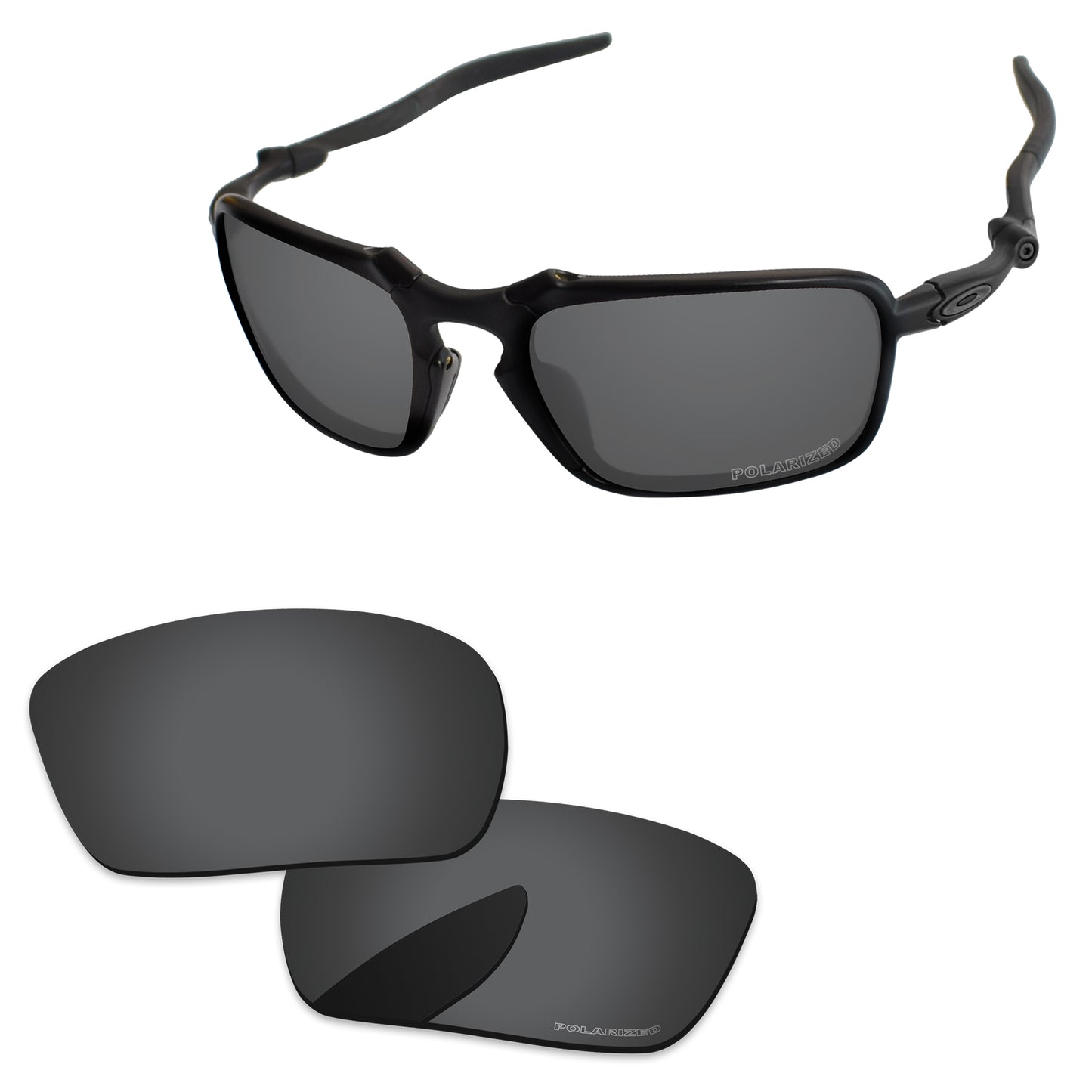Replacement Lenses for Oakley Badman Asian Fit