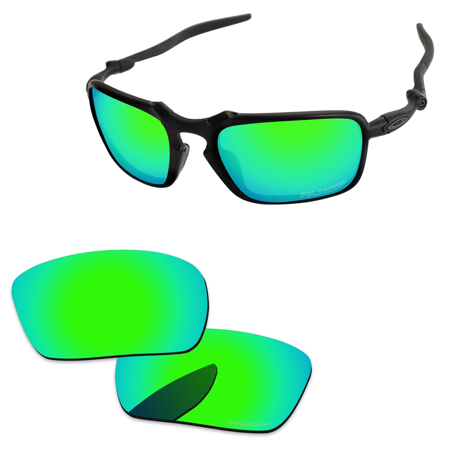Replacement Lenses for Oakley Badman Asian Fit