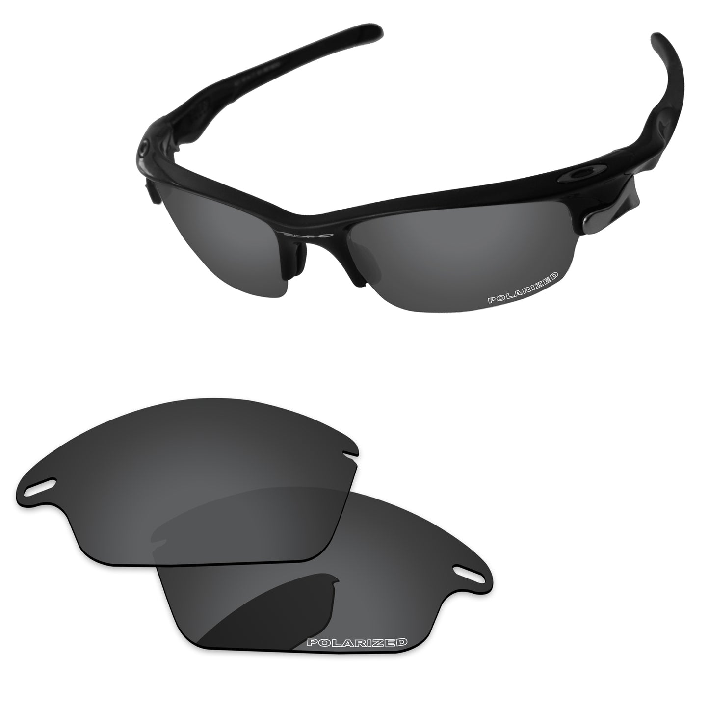 Replacement Lenses for Oakley Fast Jacket Asian Fit