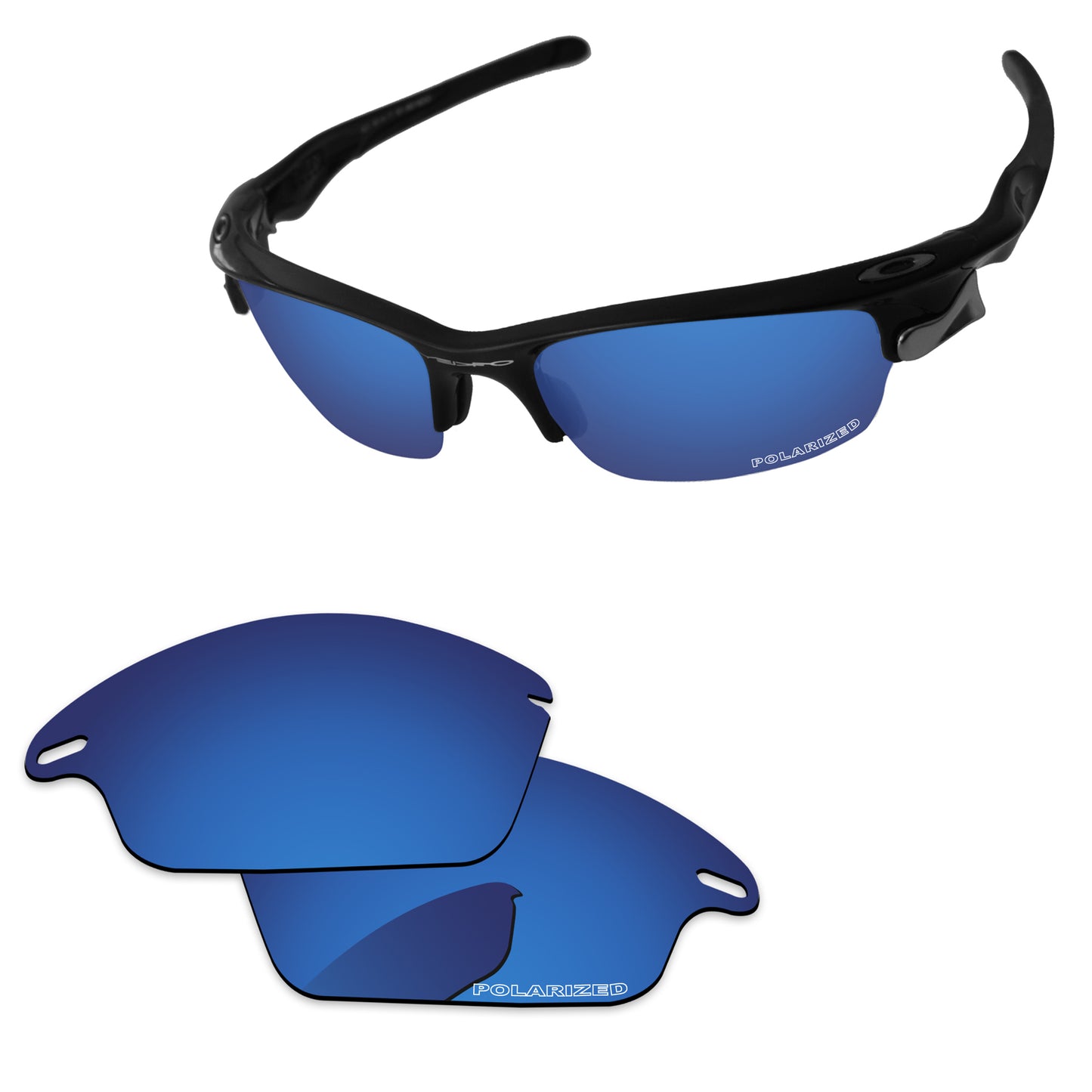 Replacement Lenses for Oakley Fast Jacket Asian Fit