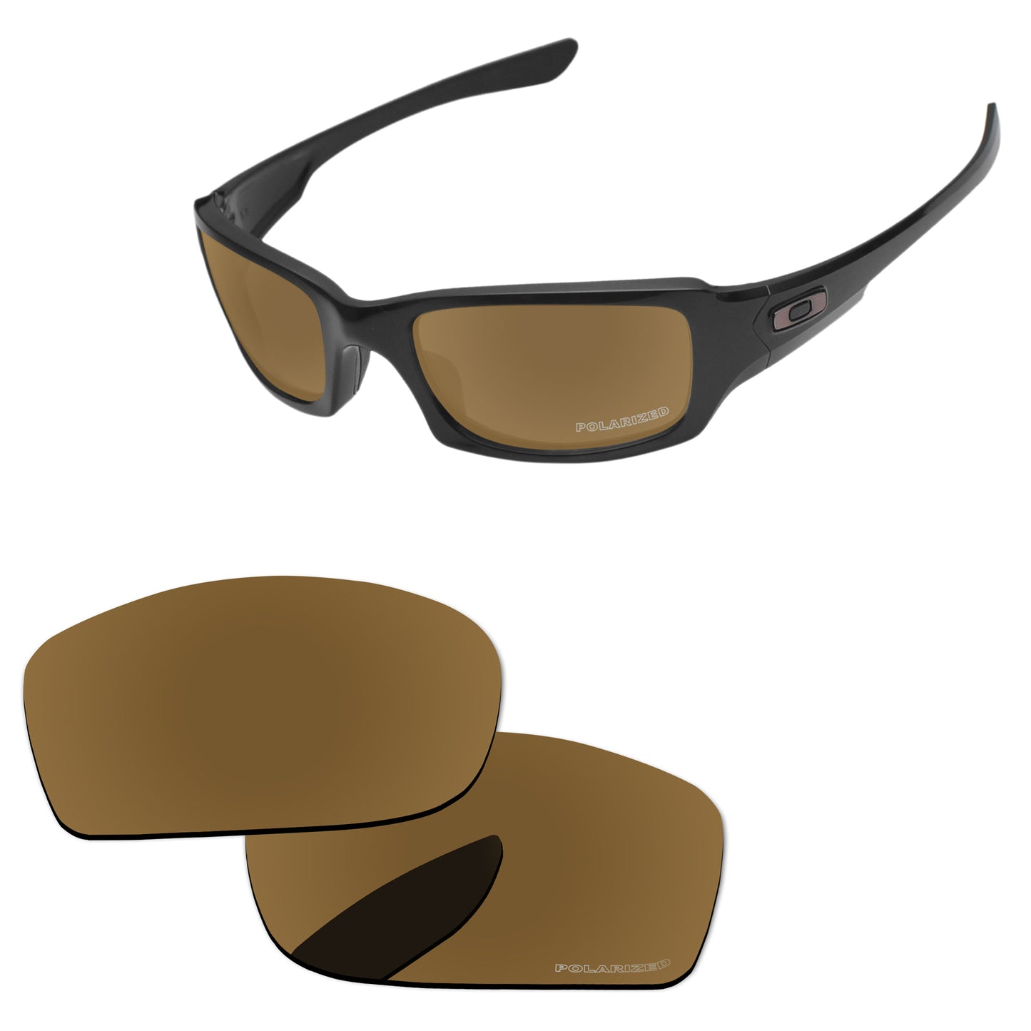 Replacement Lenses for Oakley Fives Squared Asian Fit