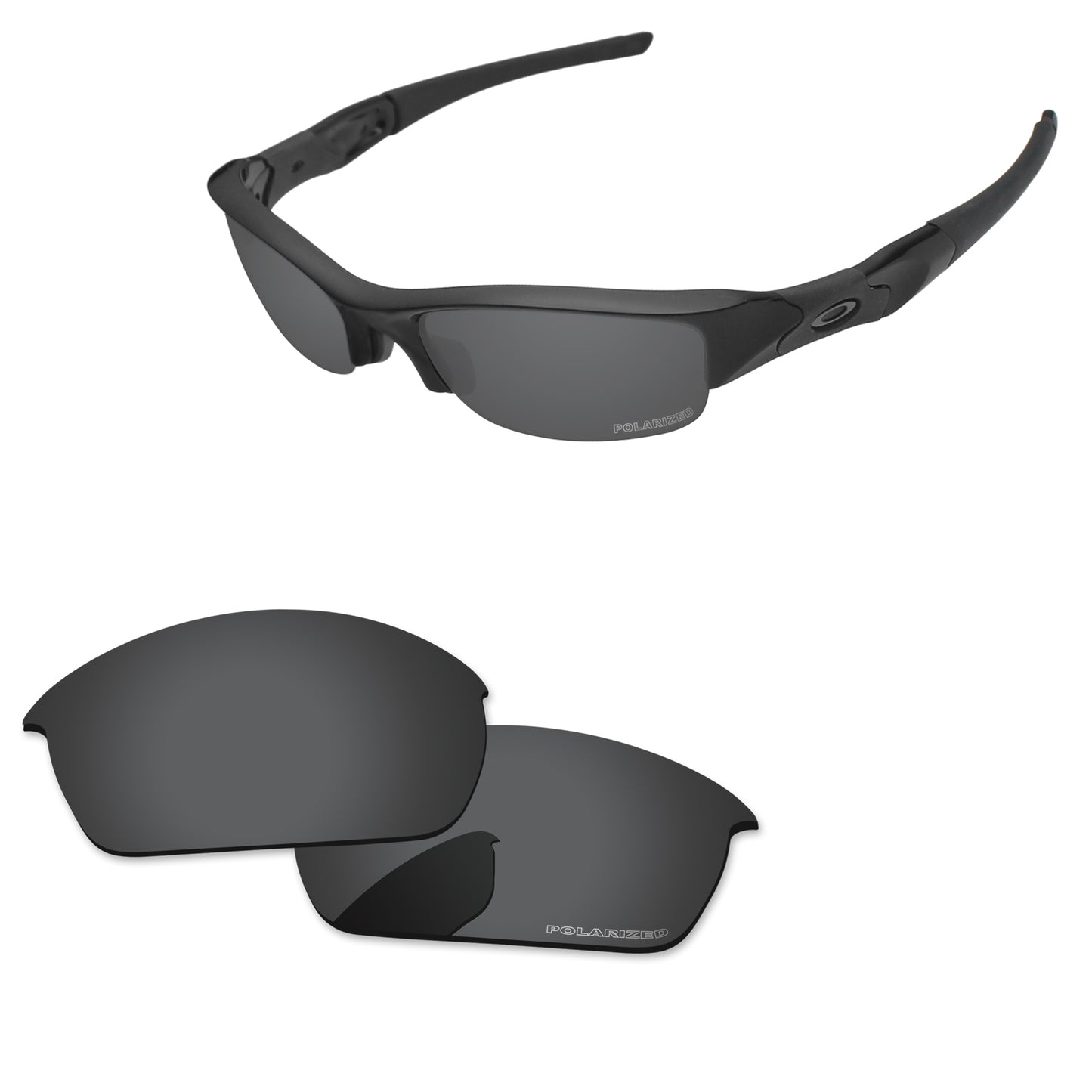 Replacement Lenses for Oakley Flak Jacket Asian Fit
