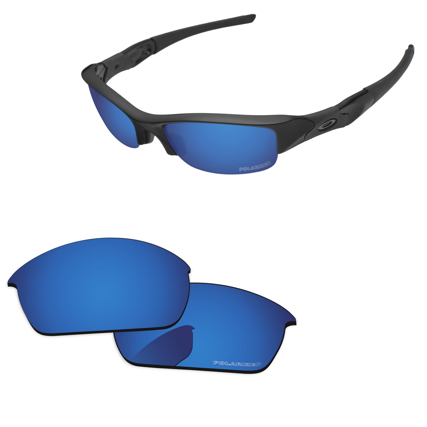 Replacement Lenses for Oakley Flak Jacket Asian Fit