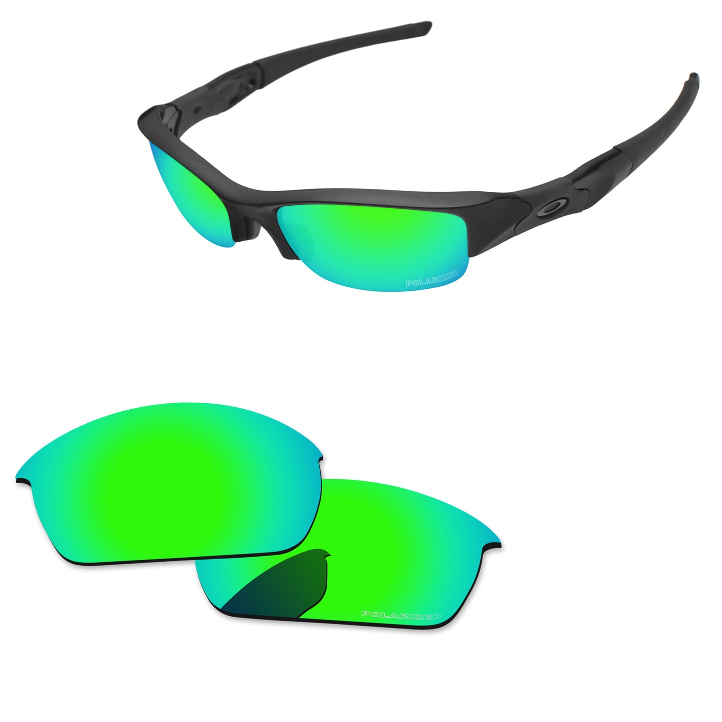 Replacement Lenses for Oakley Flak Jacket Asian Fit