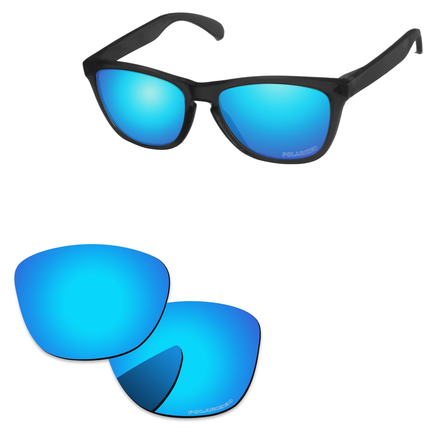 Replacement Lenses for Oakley Frogskins Asian Fit