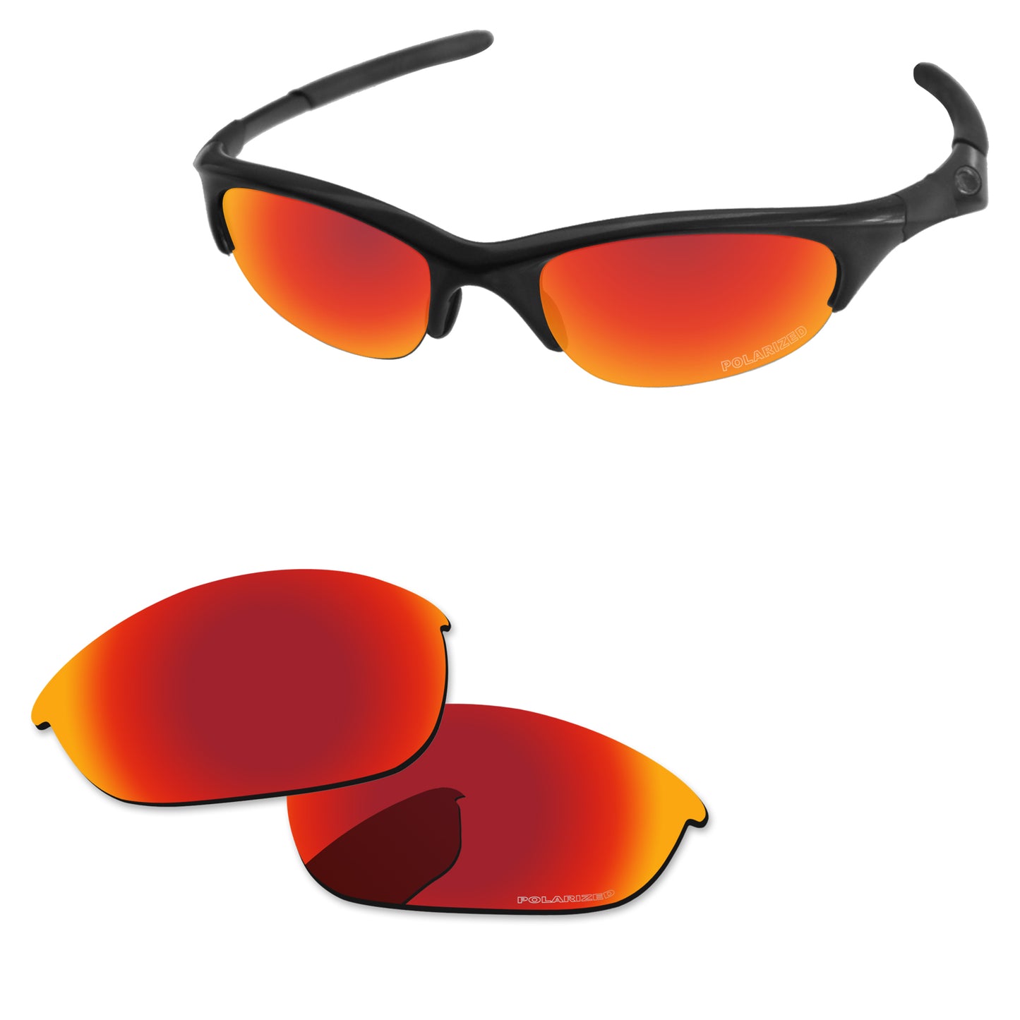 Replacement Lenses for Oakley Half Jacket Asian Fit