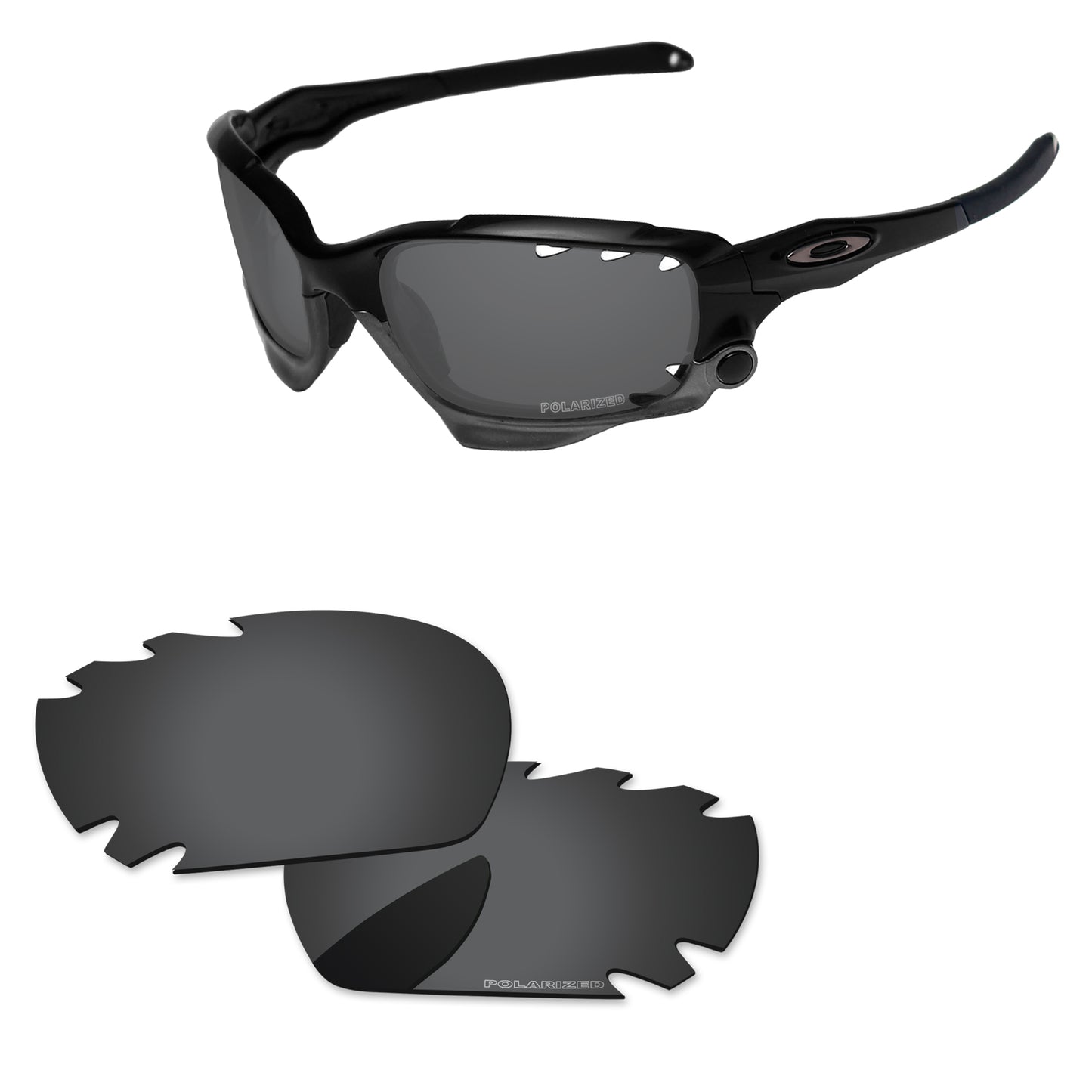 Replacement Lenses for Oakley Racing Jacket Vented Asian Fit